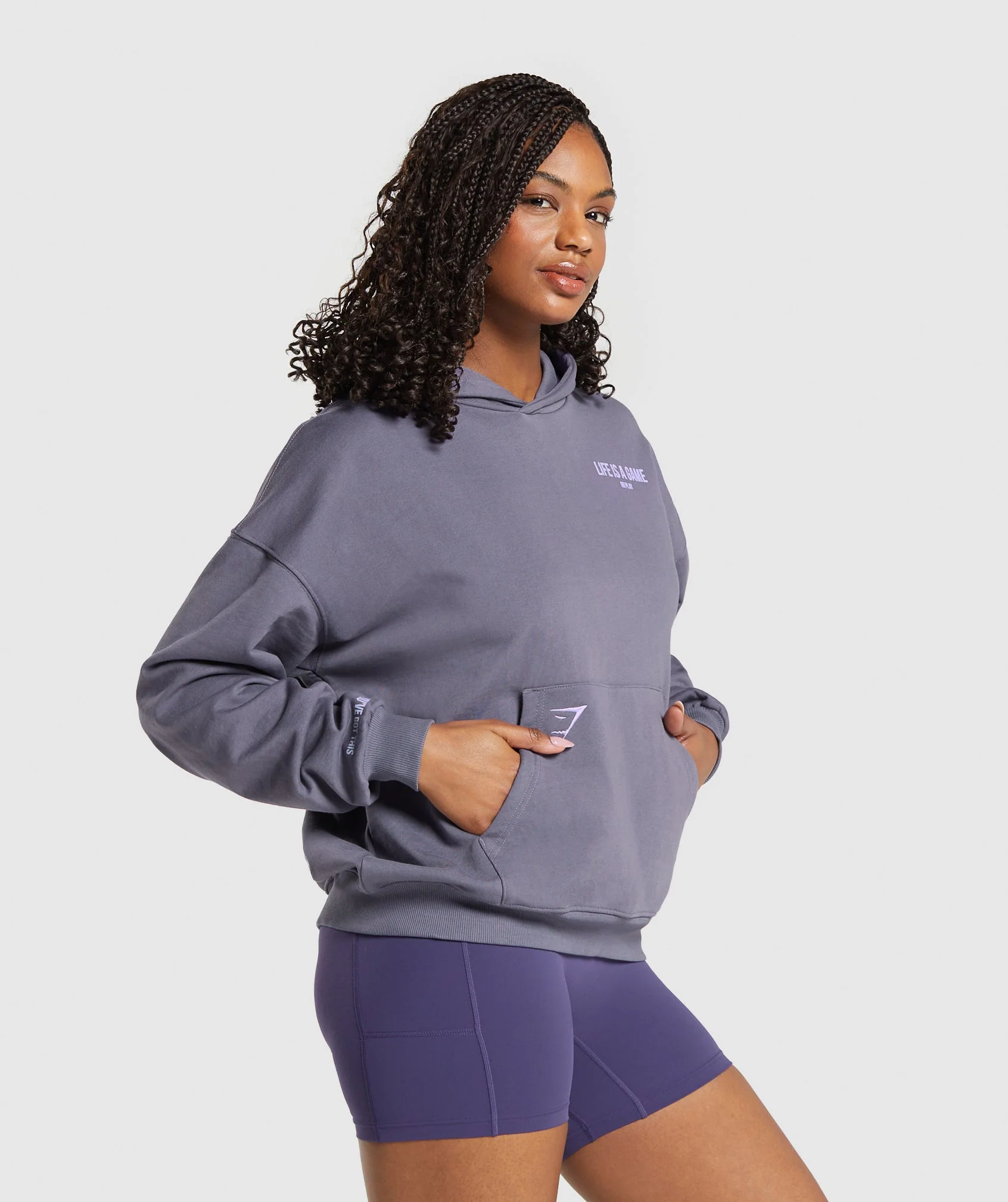 GS x Anna Hoodie - Dewberry Purple - Image 3