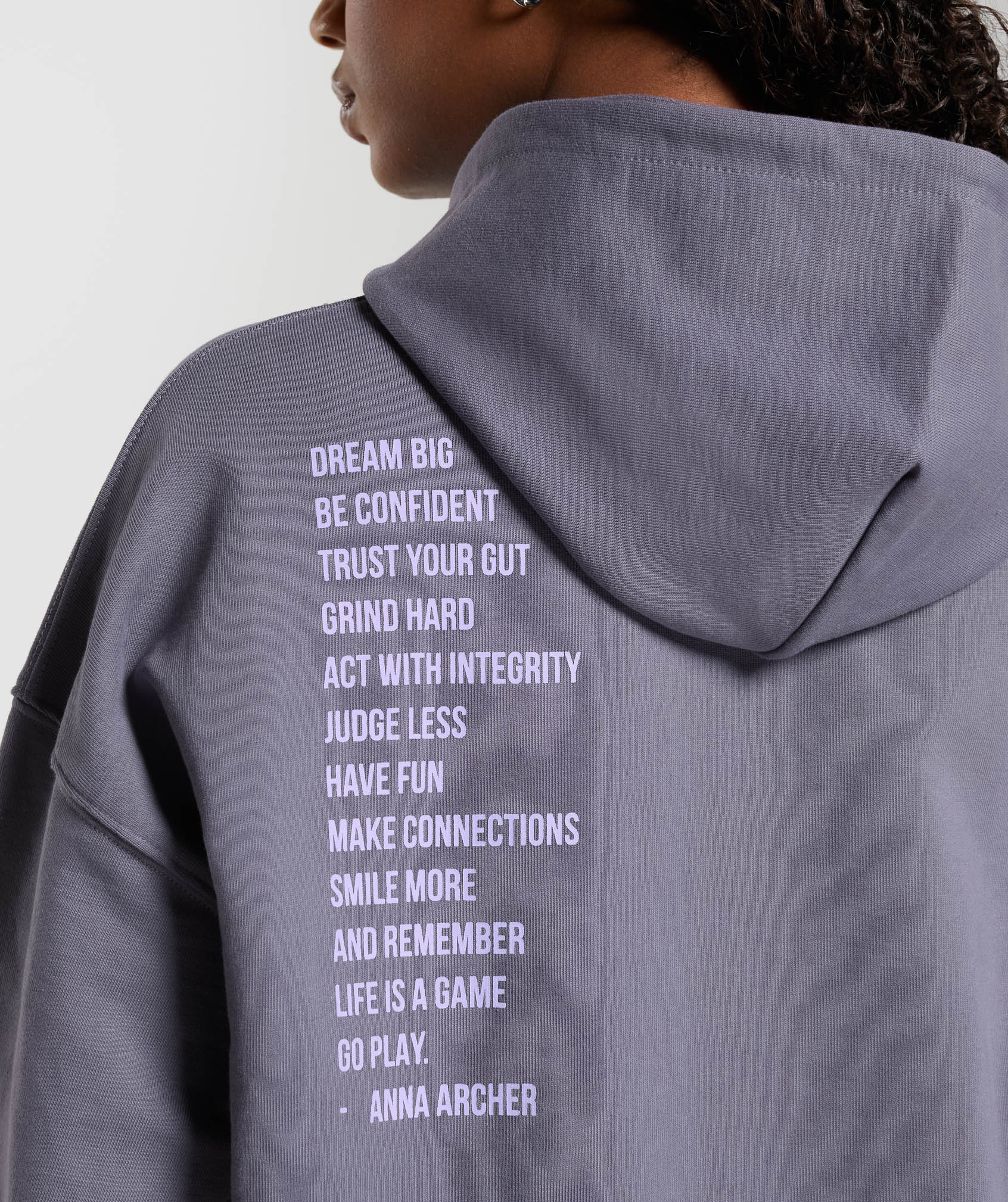 GS x Anna Hoodie - Dewberry Purple - Image 5