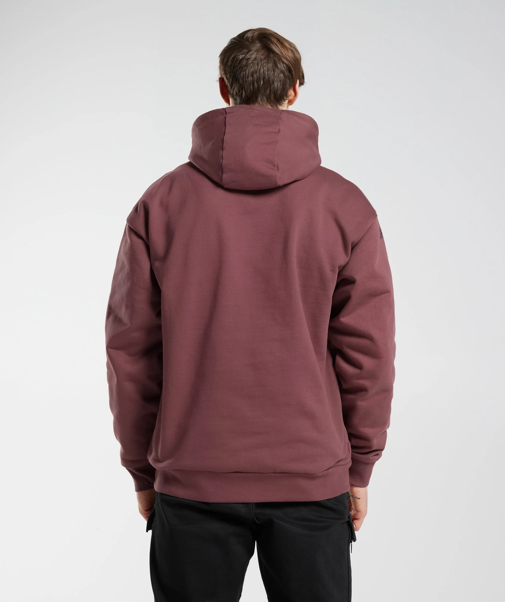 GS x David Laid Hoodie - Magenta Brown - Image 2