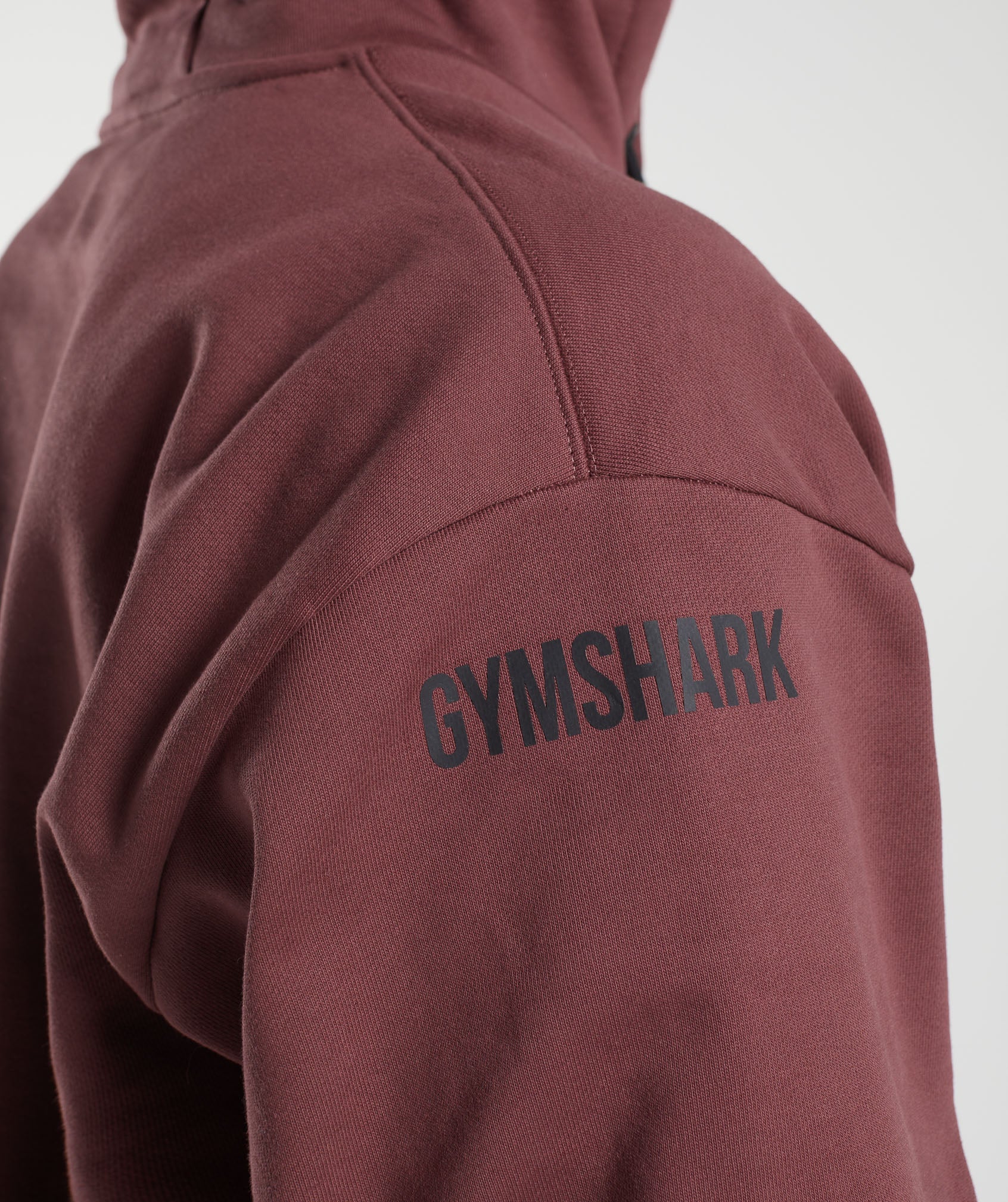 GS x David Laid Hoodie - Magenta Brown - Image 7