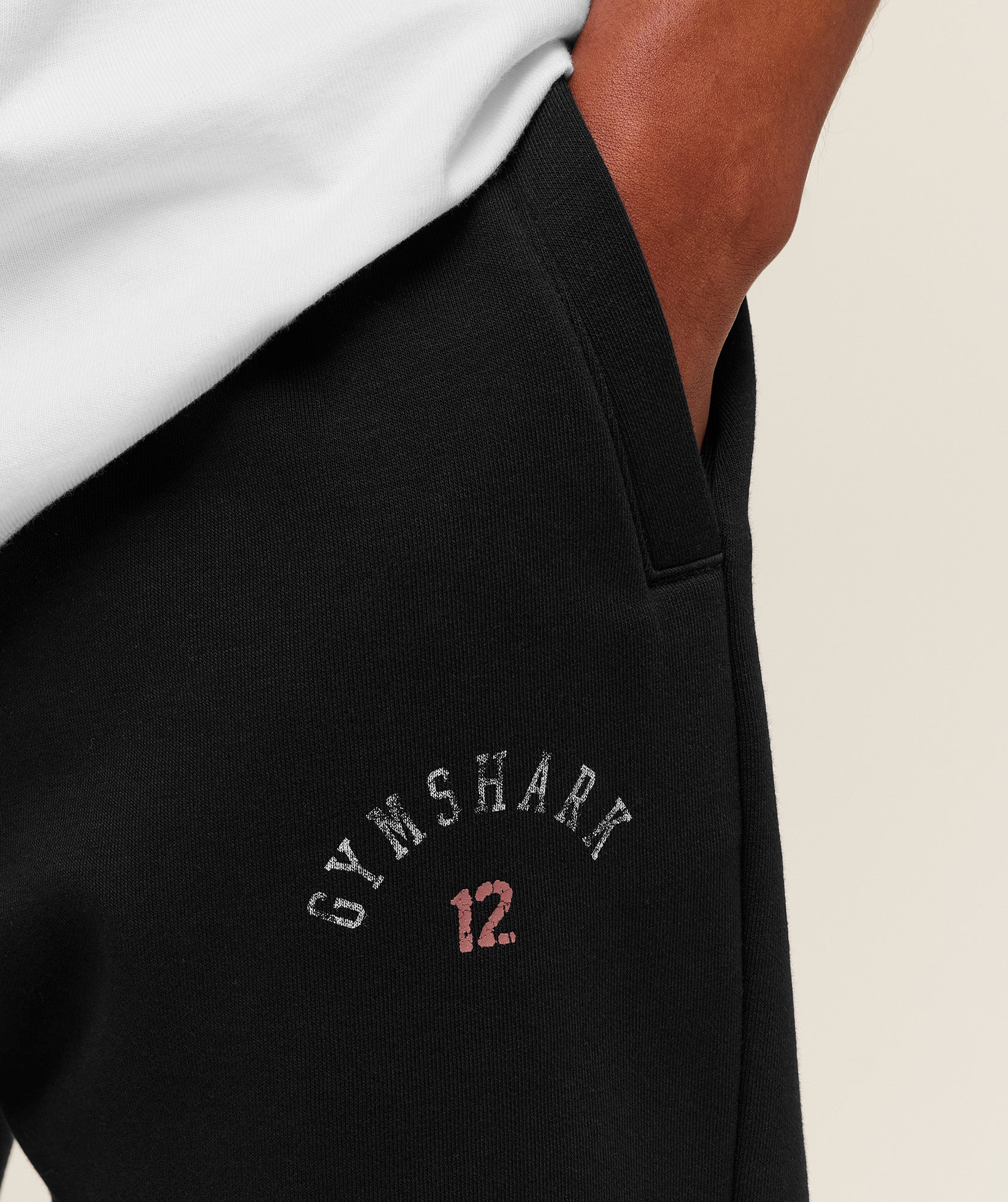 Gymshark 12 Graphic Joggers - GS Black - Image 4