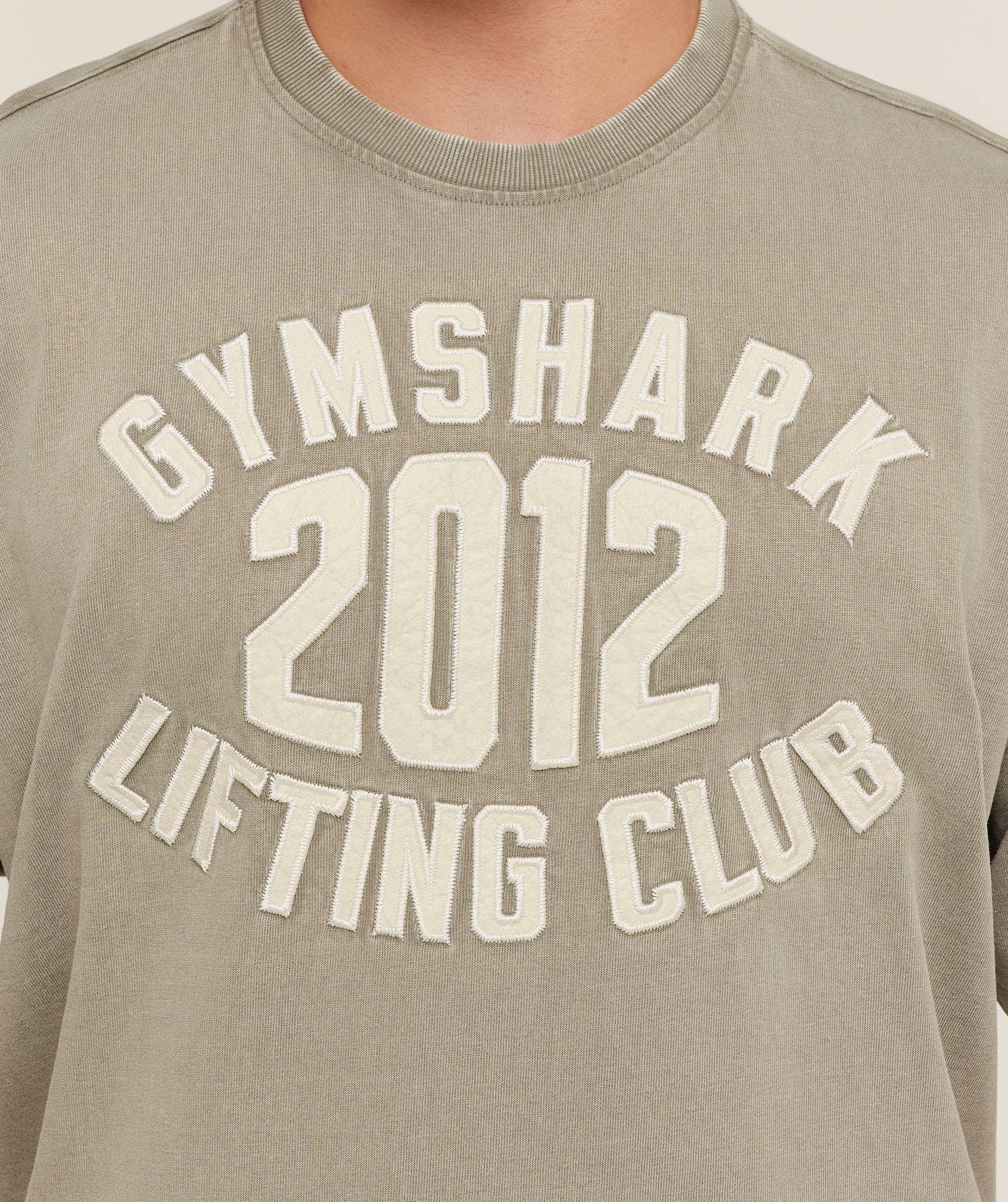 Gymshark 2012 Lifting Club T-Shirt - Linen Brown - Image 6