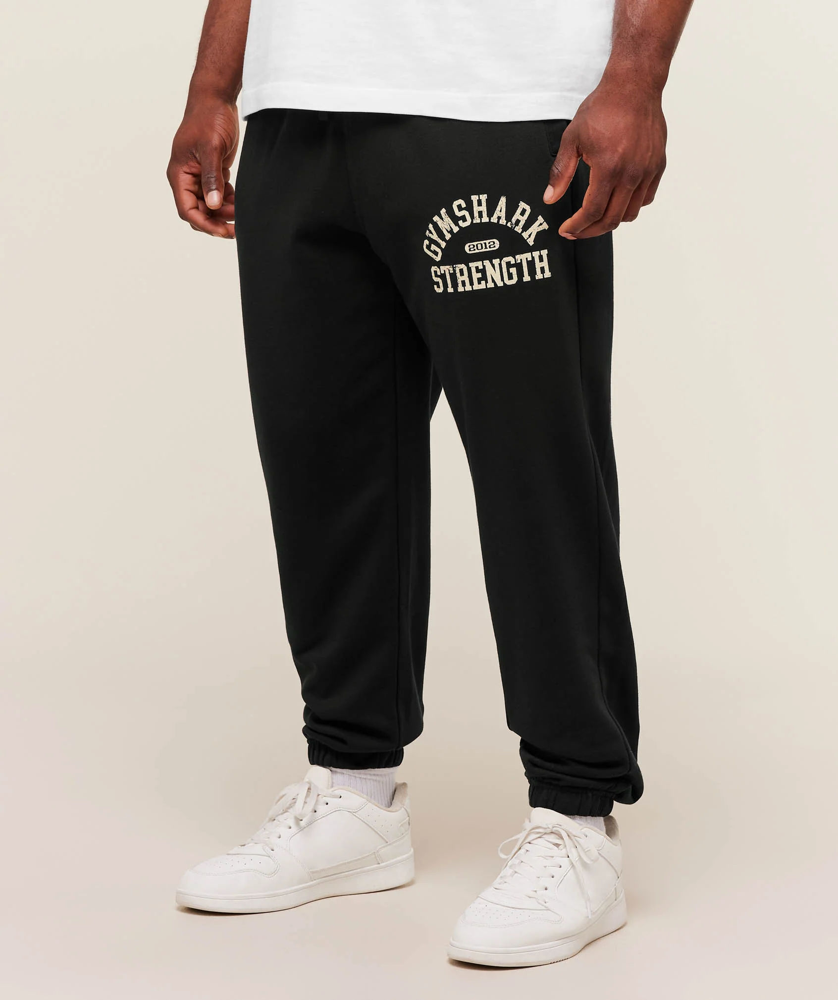 Gymshark 2012 Strength Joggers - Black - Image 3