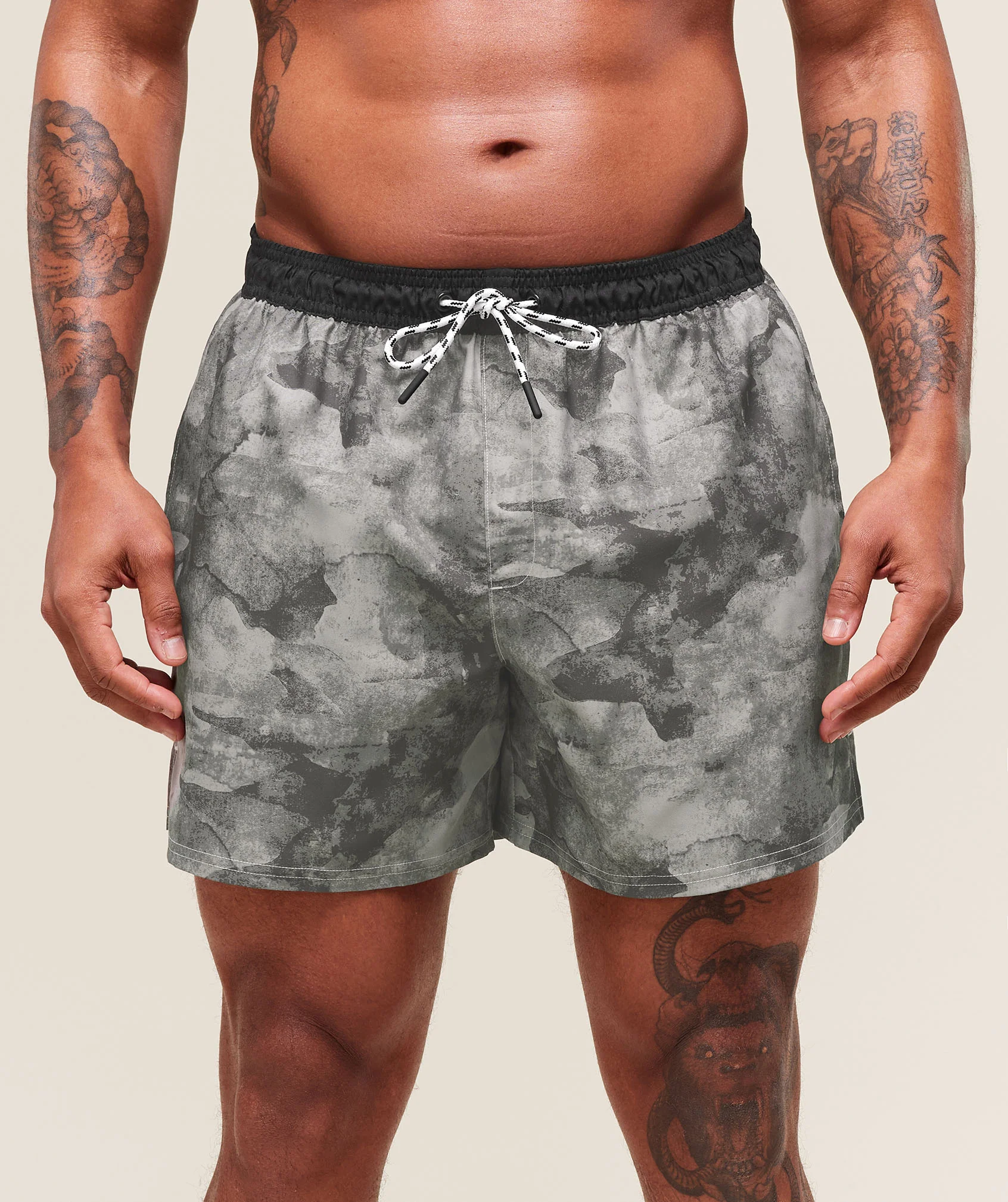 Gymshark 5" Swim Shorts - Metal Grey