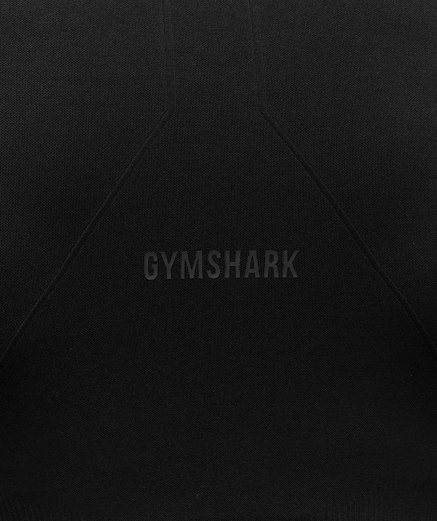 Gymshark Activate Long Sleeve Crop Top - Black - Image 6