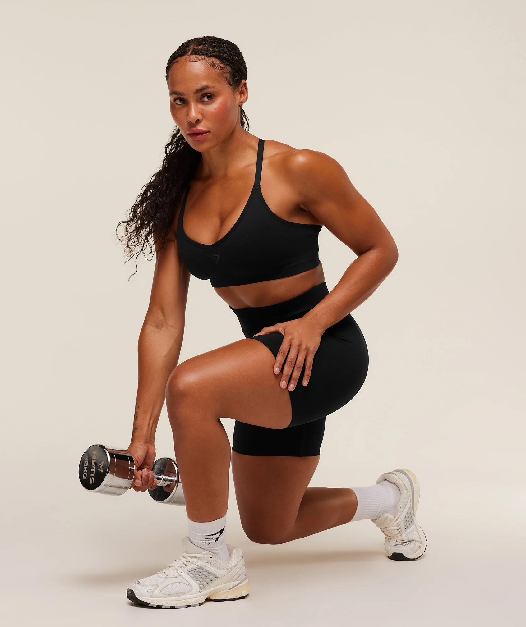 Gymshark Activate Seamless Bralette - Black - Image 4
