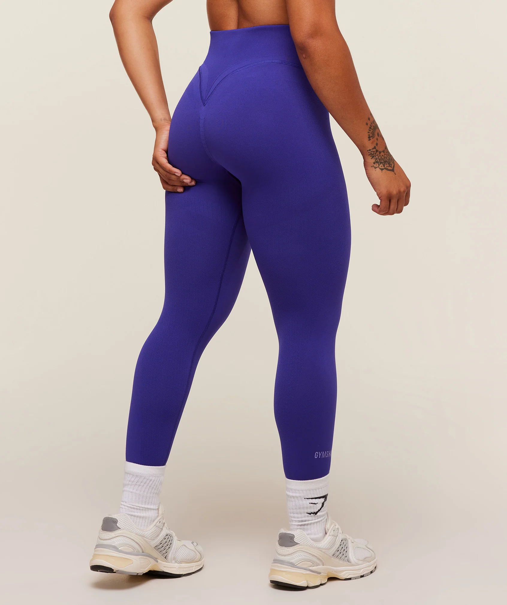 Gymshark Activate Seamless Leggings - Cobalt Purple - Image 3