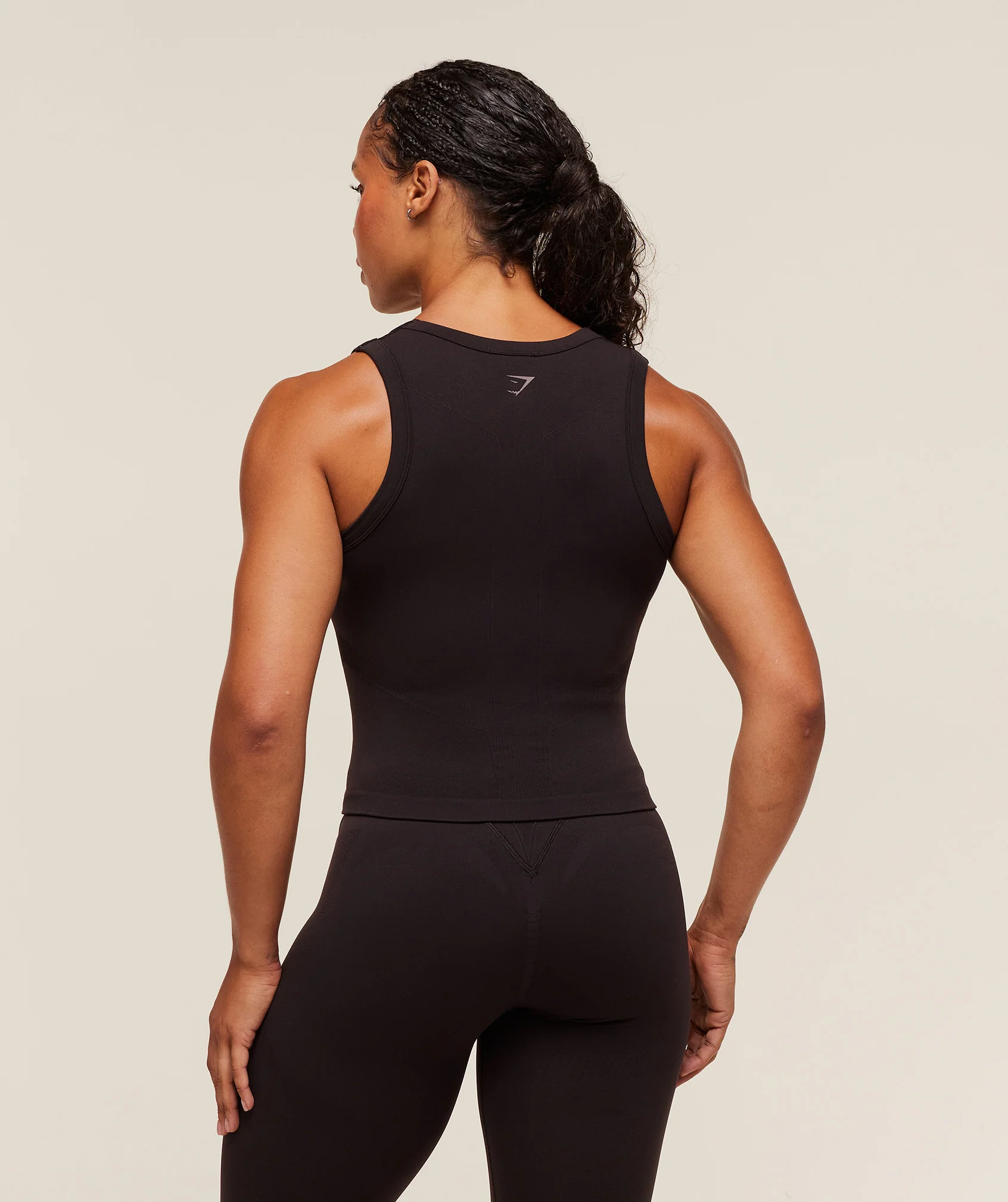 Gymshark Activate Seamless Tank - Plum Brown - Image 3