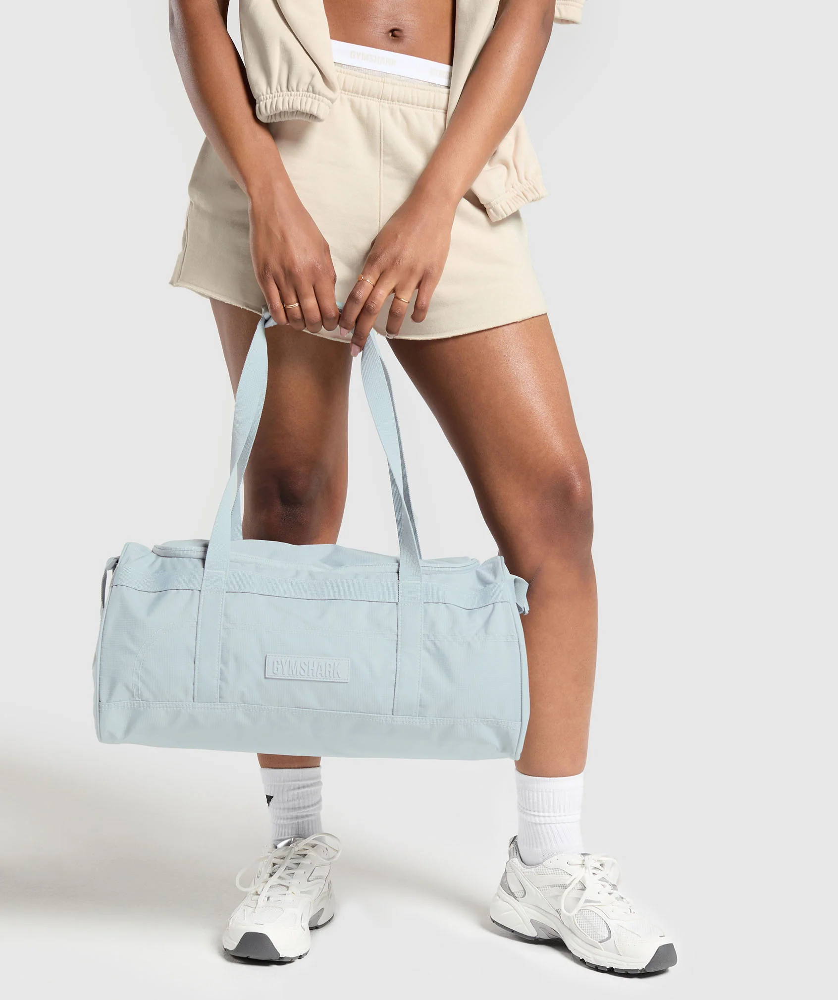 Gymshark Active Holdall Small - Ice Grey - Image 2