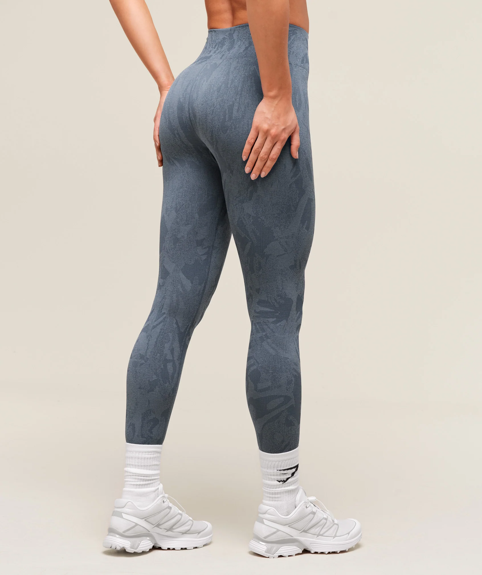 Gymshark Adapt Camo Seamless Leggings - Blue - Image 2
