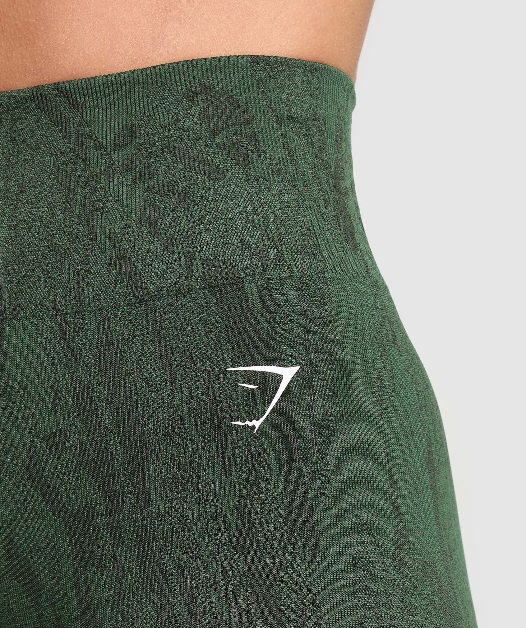 Gymshark Adapt Camo Seamless Leggings - Green - Image 6
