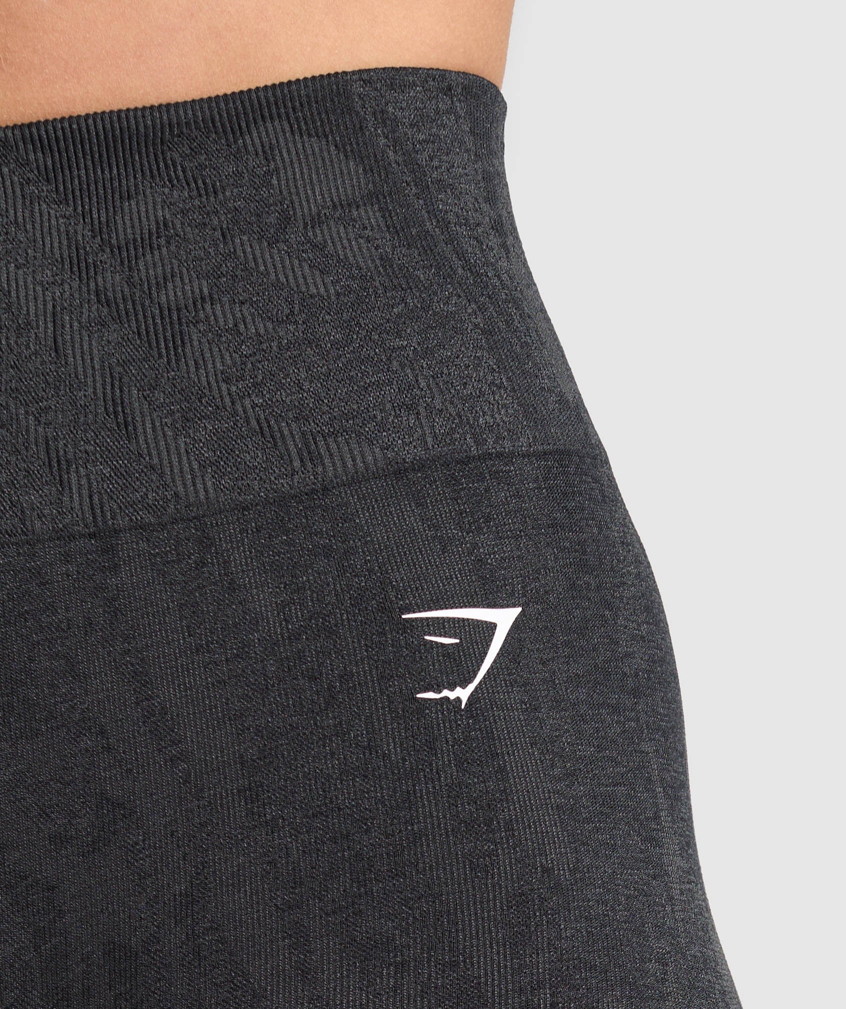 Gymshark Adapt Camo Seamless Shorts - Asphalt Grey/Black - Image 6