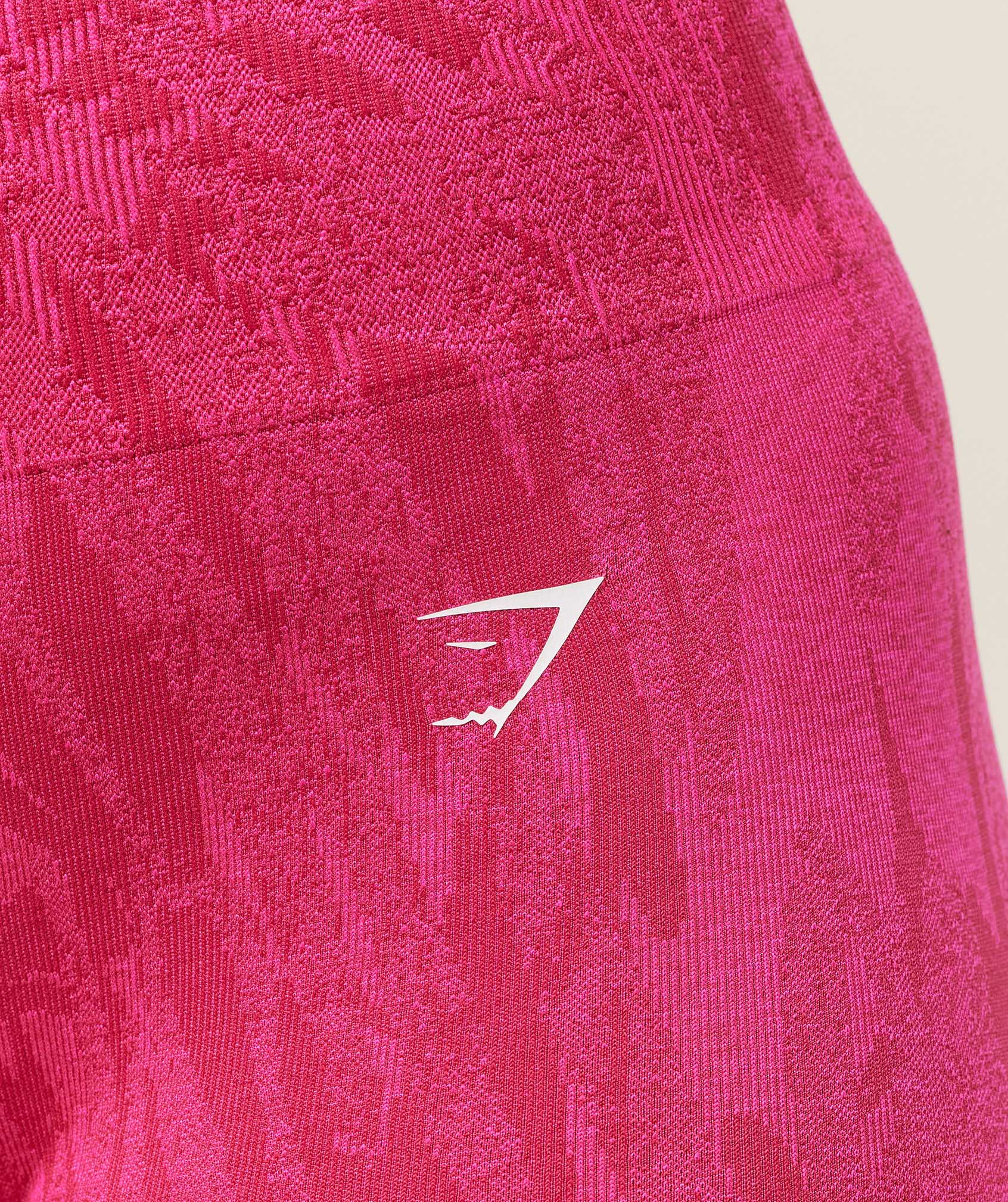Gymshark Adapt Camo Seamless Shorts - Build Pink/Energy Pink - Image 6