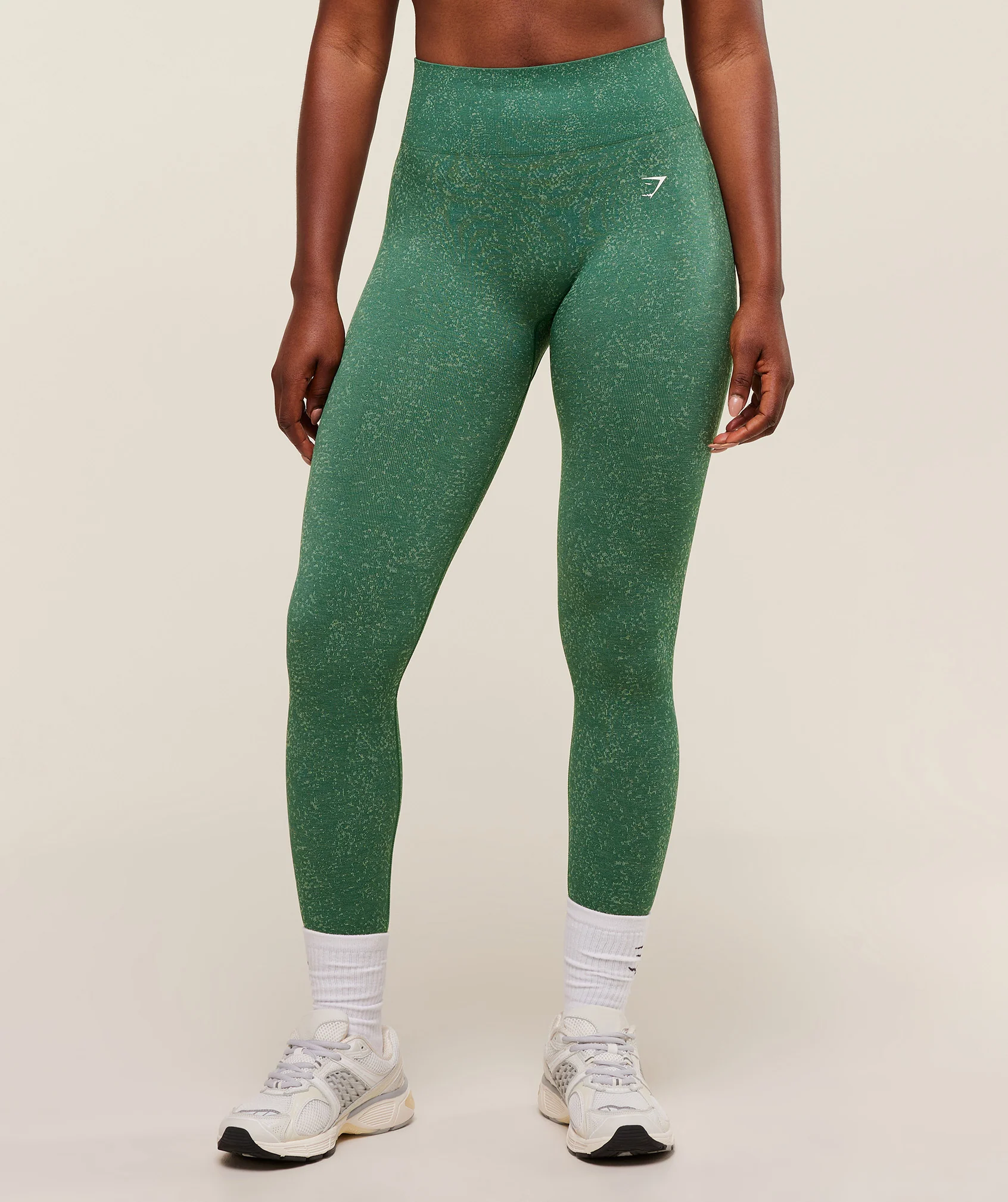 Gymshark Adapt Fleck x Whitney Leggings - Lift Green/Clay Green