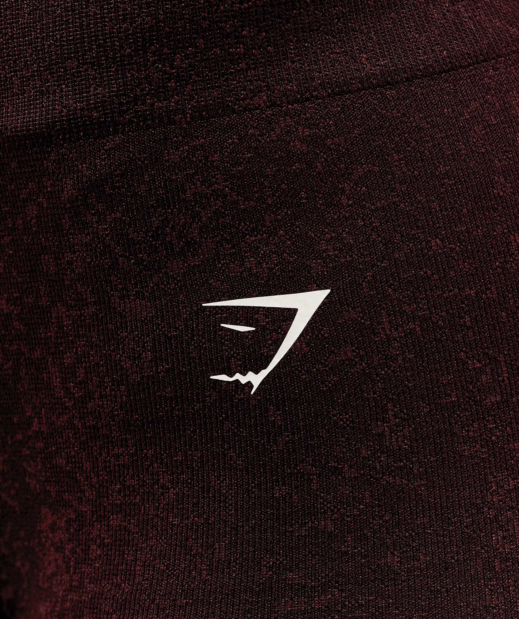 Gymshark Adapt Fleck Seamless Shorts - Cherry Purple/Rich Maroon - Image 5