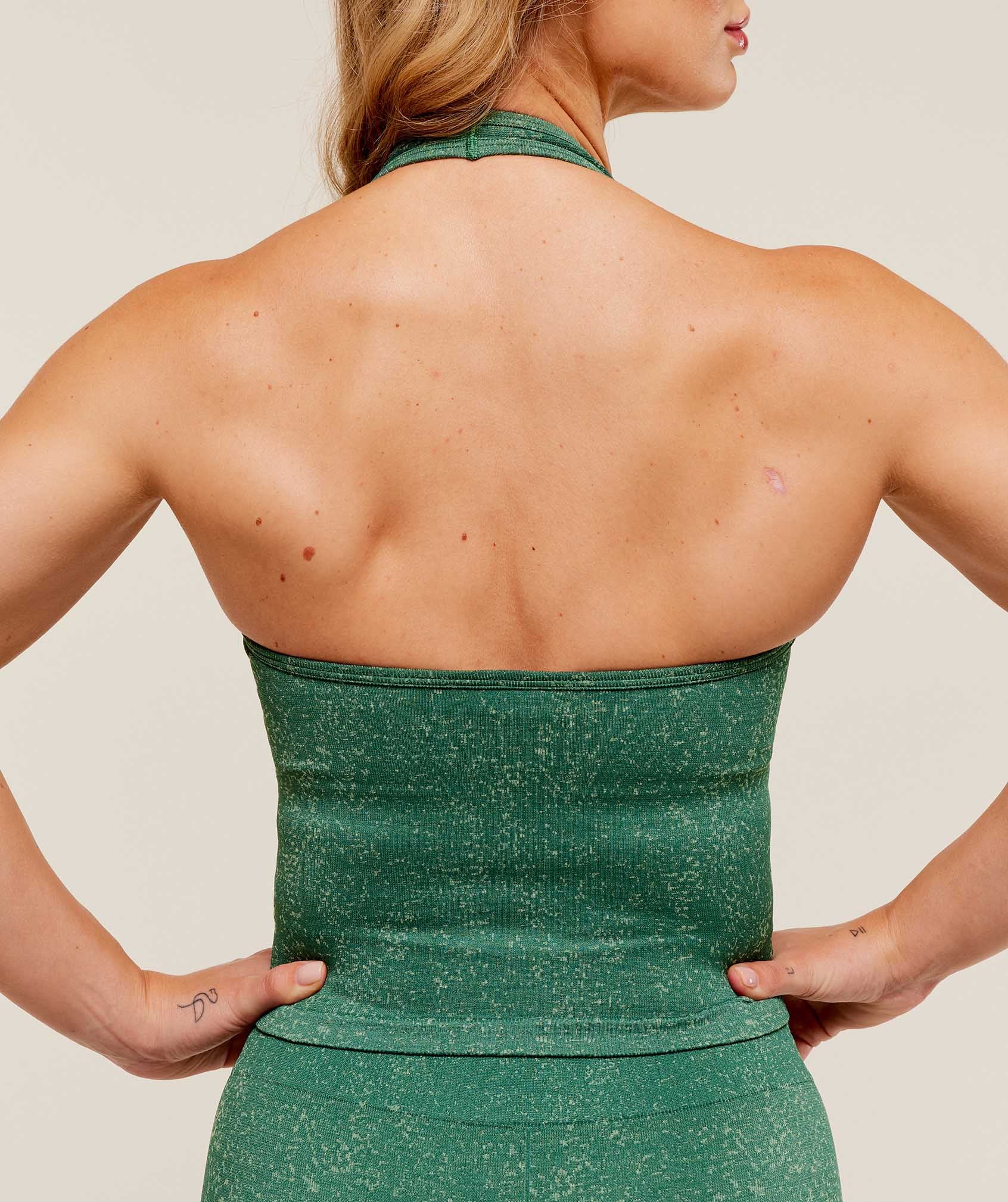 Gymshark Adapt Fleck x Whitney Tank With Shelf - Lift Green/Clay Green - Image 8