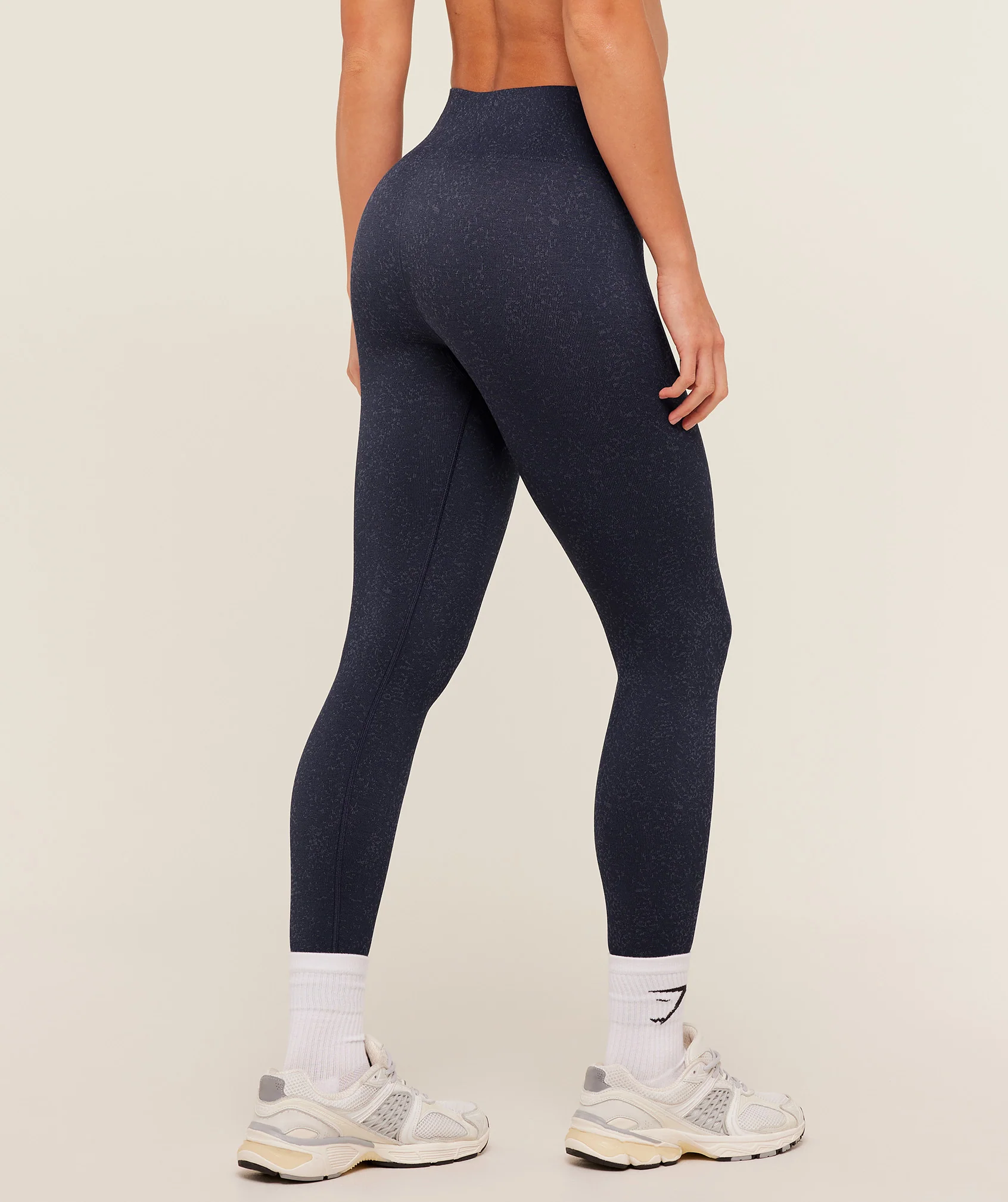Gymshark Adapt Fleck x Whitney Leggings - Heavy Blue/Iron Blue - Image 2
