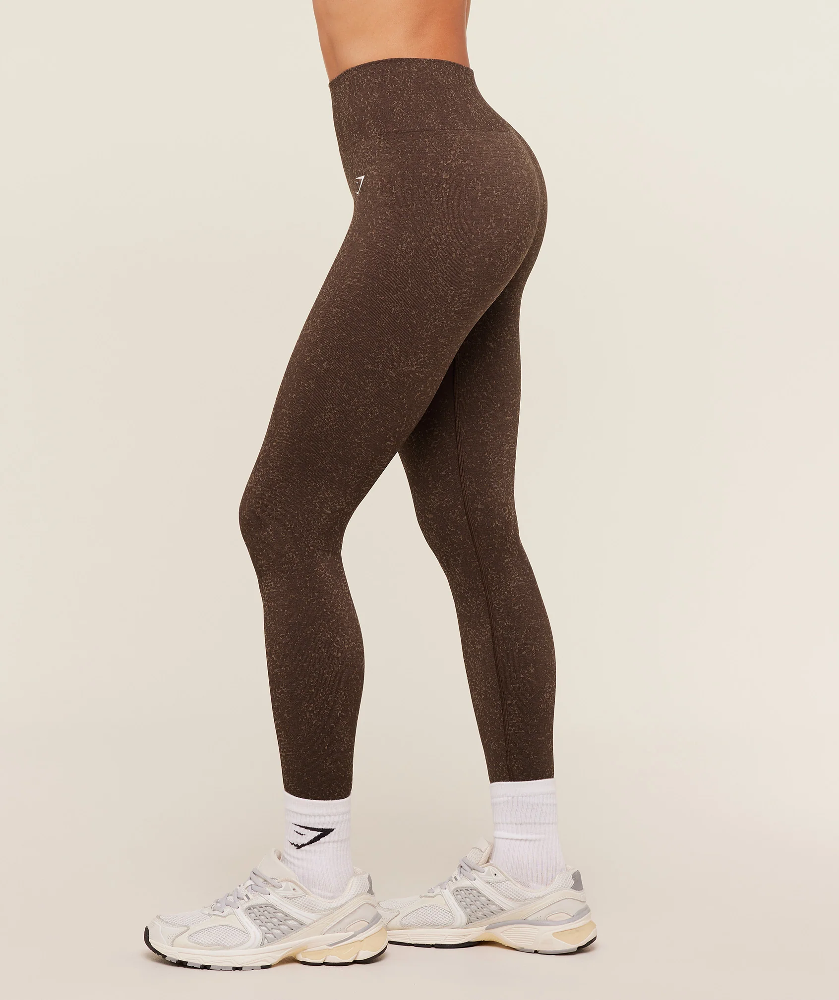 Gymshark Adapt Fleck x Whitney Leggings - Archive Brown/Lifestyle Brown - Image 3