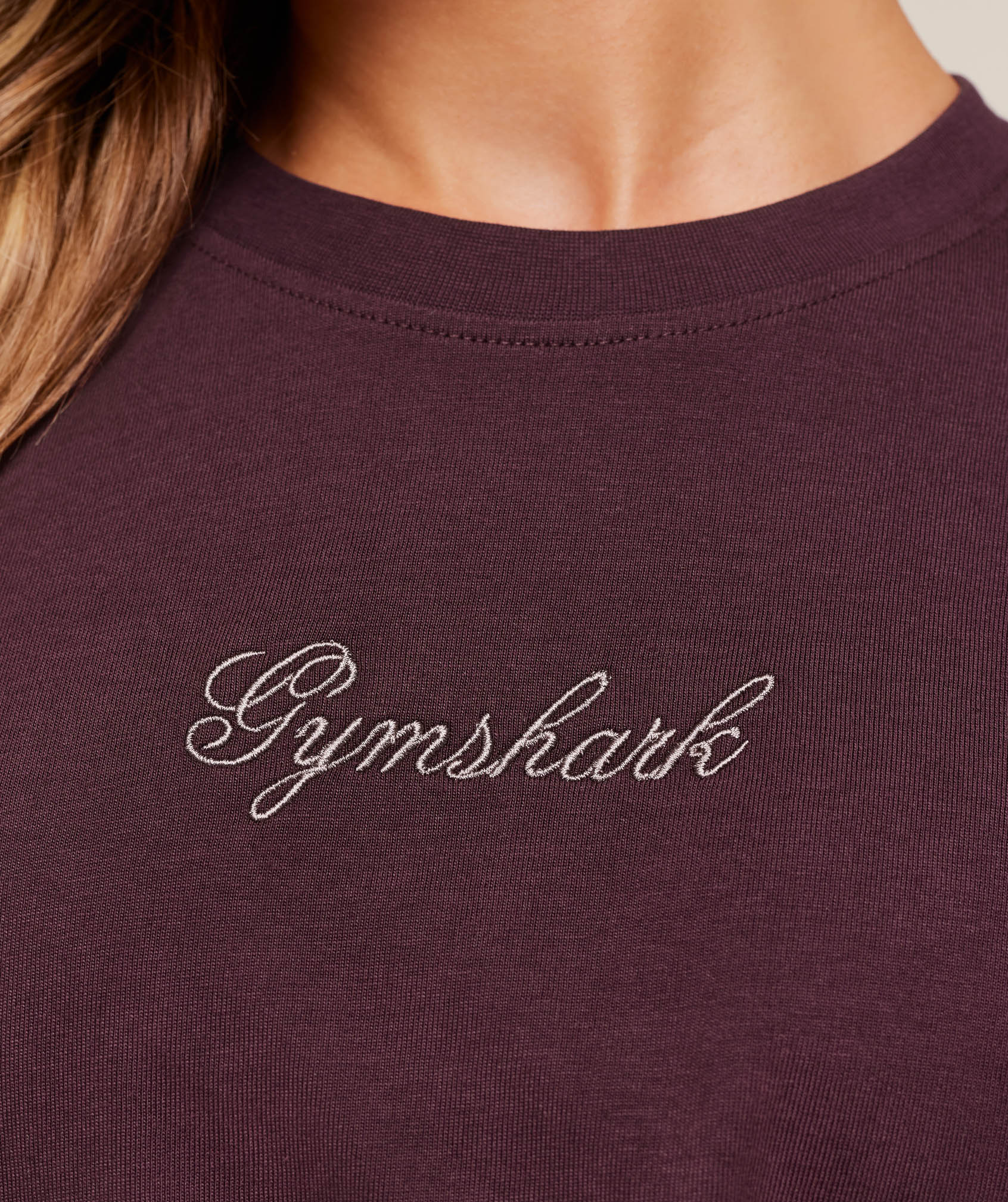 Gymshark All Seasons Graphic Short Sleeve T-Shirt - GS Cherry Purple - Image 6