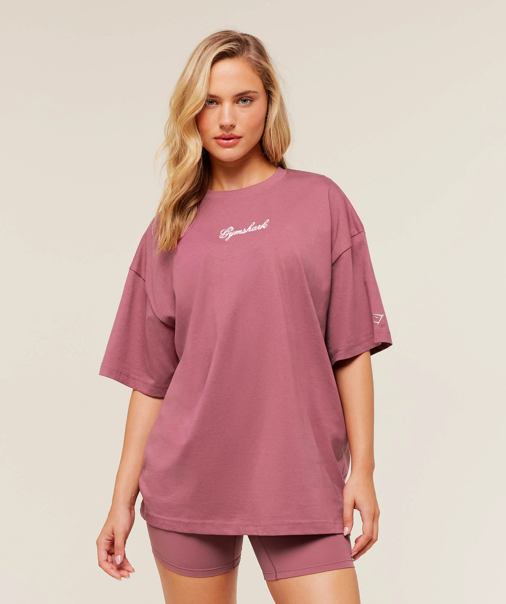 Gymshark All Seasons Graphic Short Sleeve T-Shirt - Reset Pink - Image 2