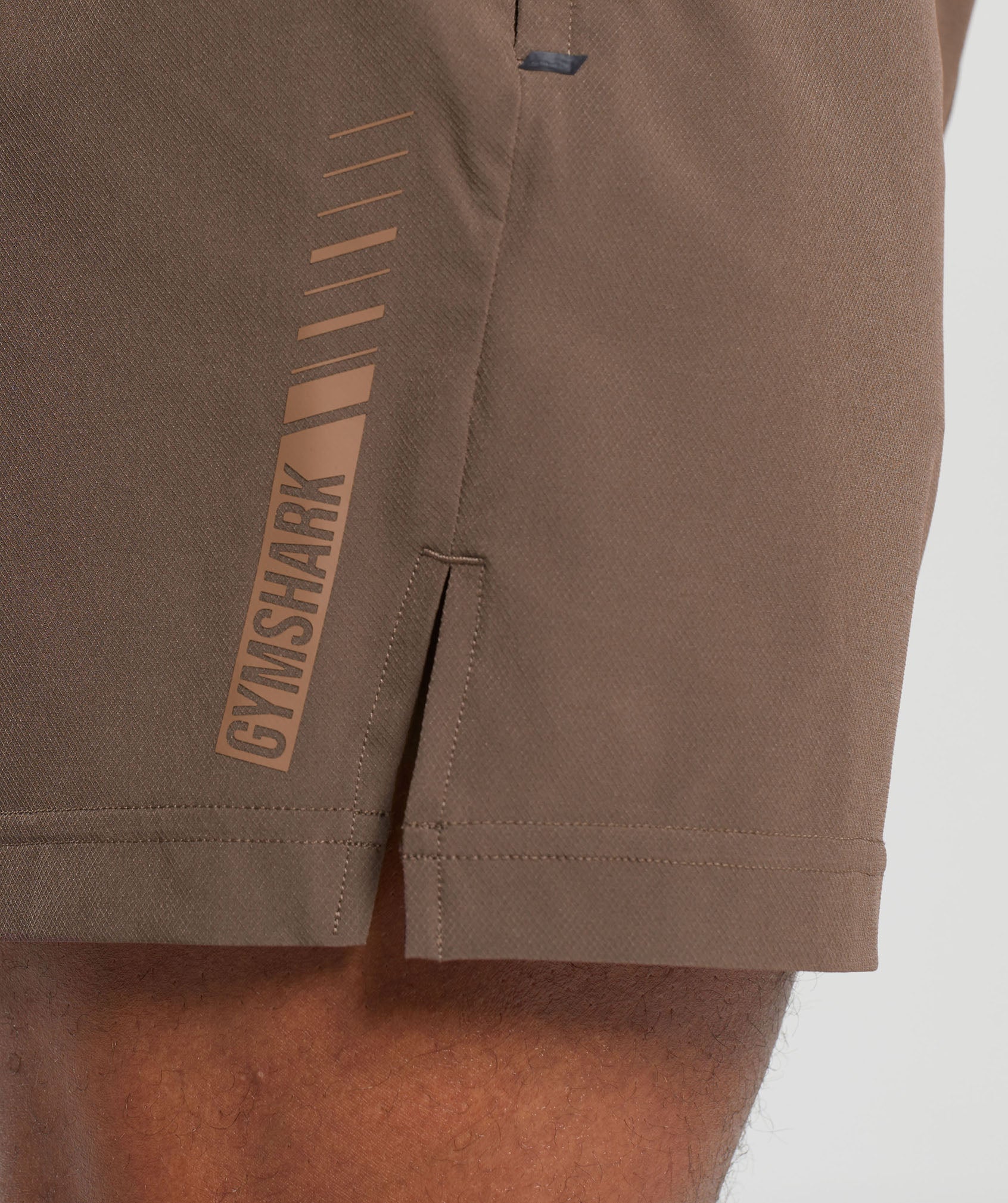 Gymshark Apex 5" Hybrid Shorts - Soft Brown - Image 5