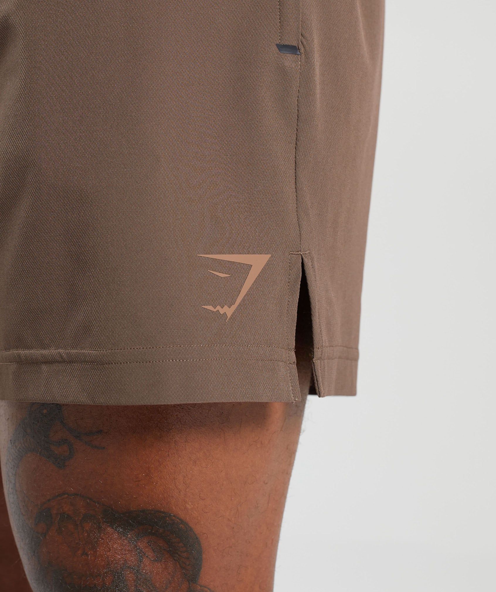 Gymshark Apex 5" Hybrid Shorts - Soft Brown - Image 6