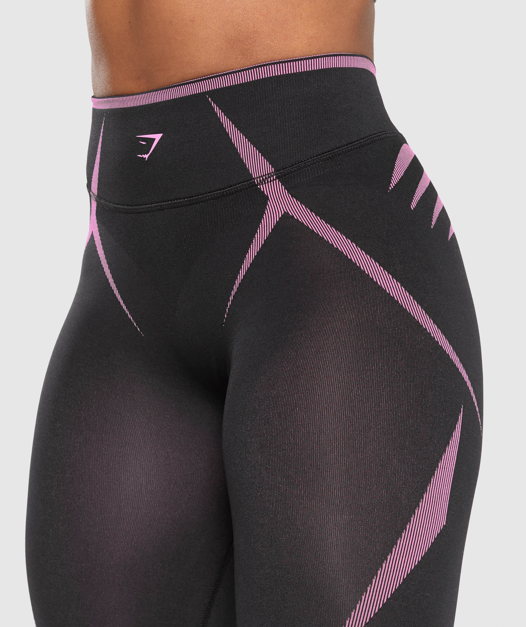 Gymshark Apex Lift Seamless Leggings - Darkest Purple/Sour Pink - Image 5