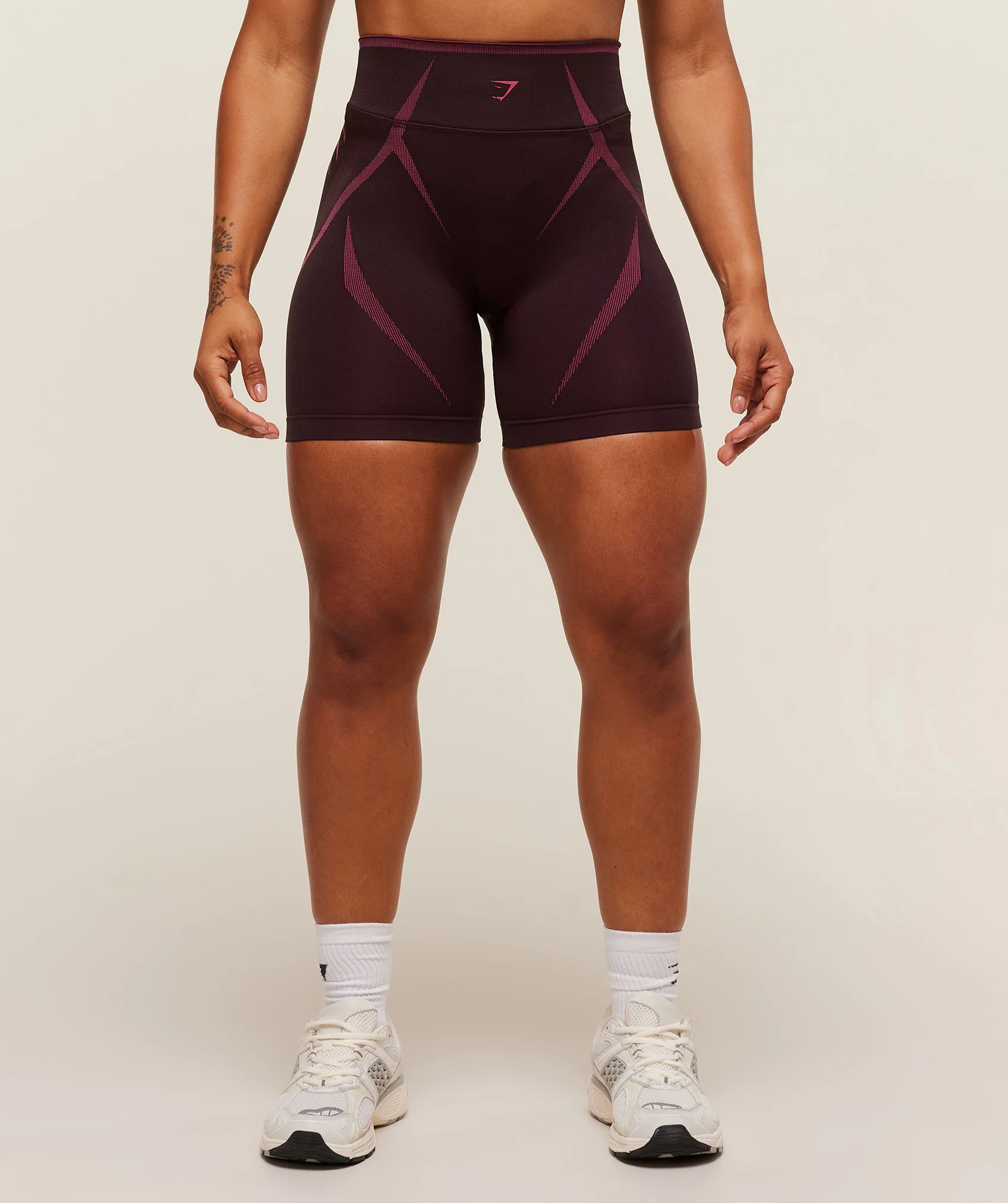 Gymshark Apex Lift Seamless Shorts - Cherry Purple/Build Pink