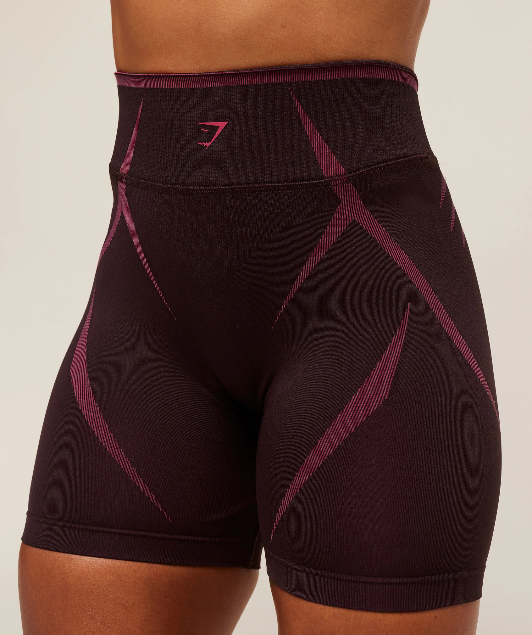 Gymshark Apex Lift Seamless Shorts - Cherry Purple/Build Pink - Image 6