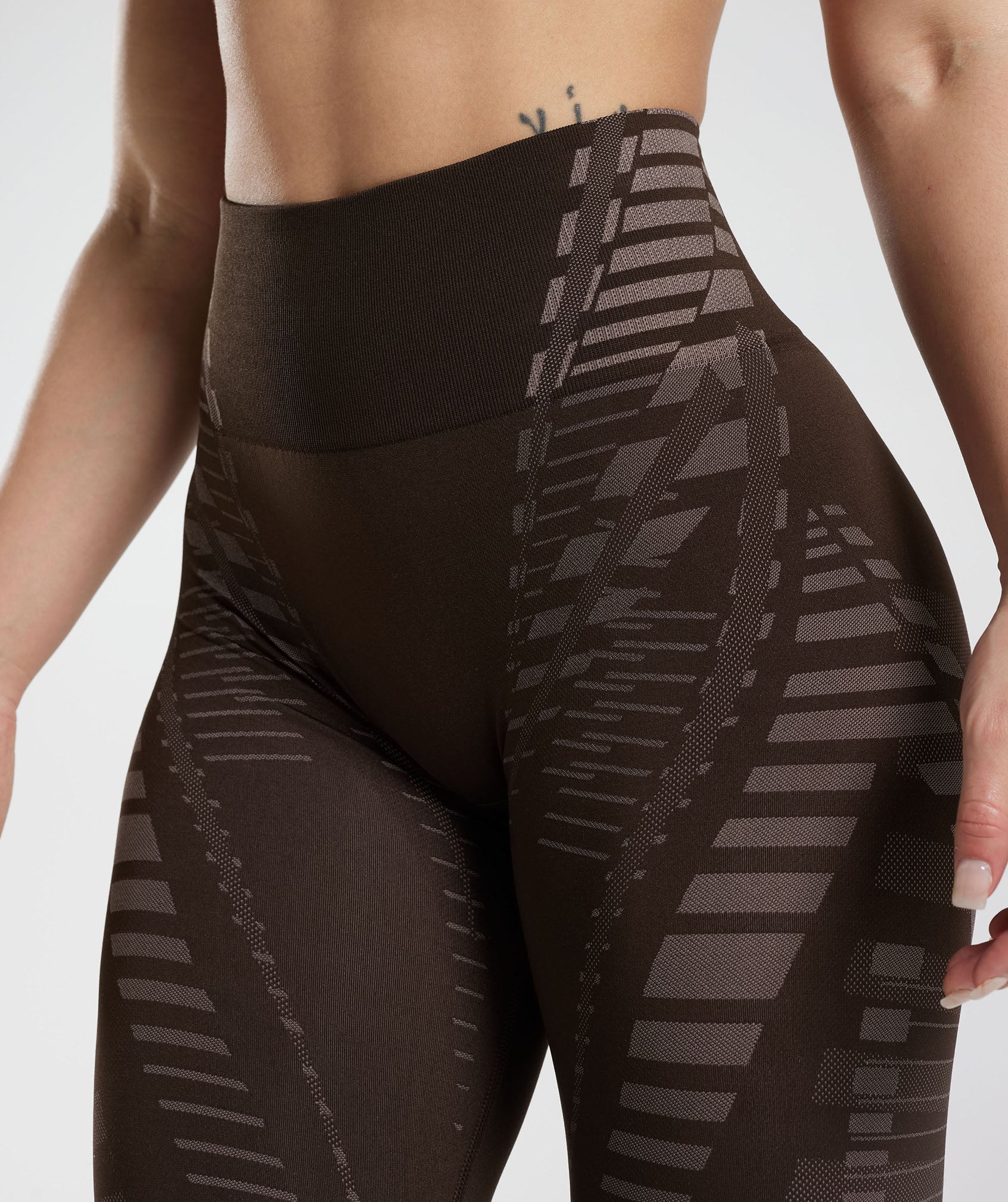 Gymshark Apex Limit Leggings - Archive Brown/Truffle Brown - Image 6