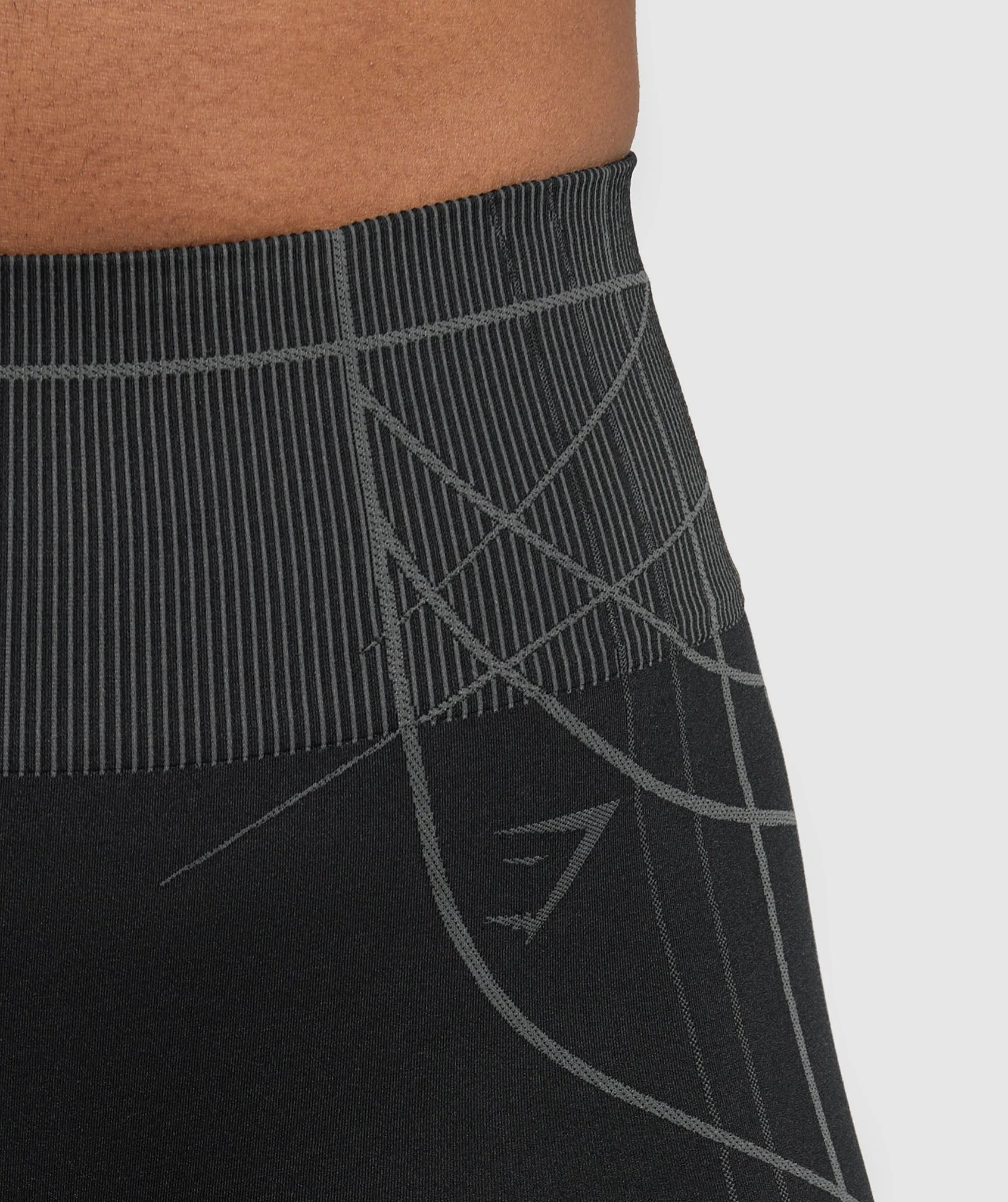 Gymshark Apex Seamless Shorts - Black/Graphite Grey - Image 6