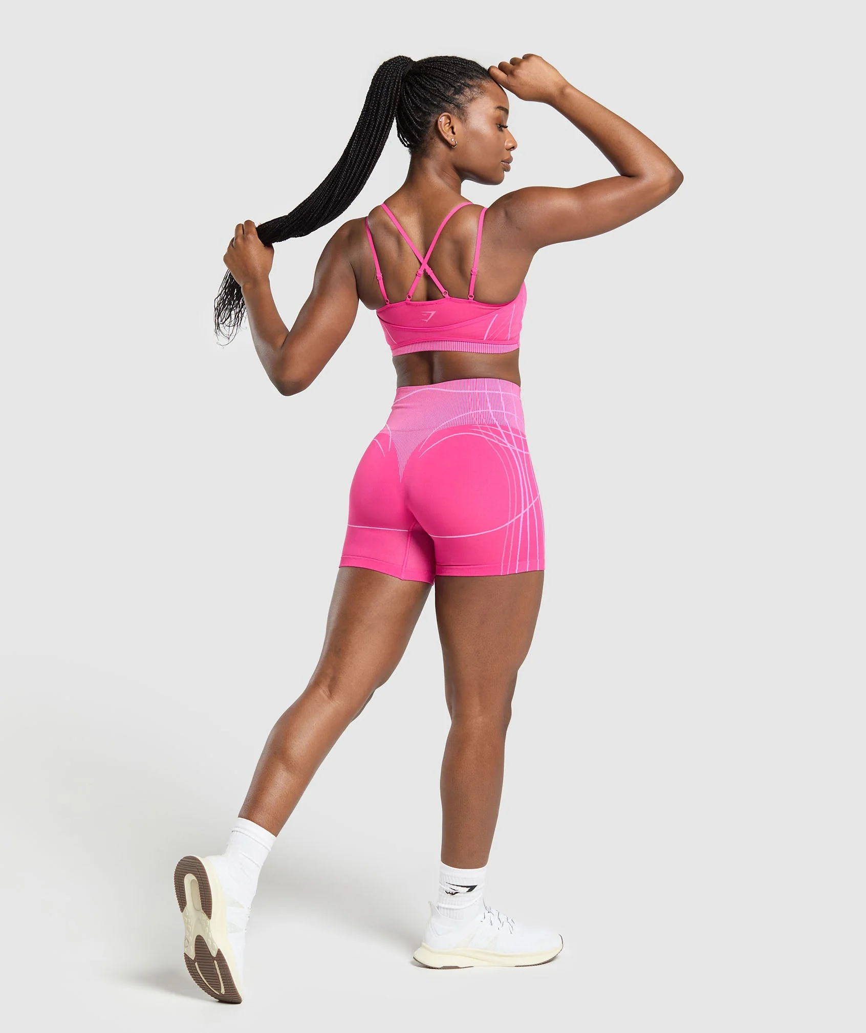 Gymshark Apex Seamless Shorts - Valley Pink/Sour Pink - Image 5