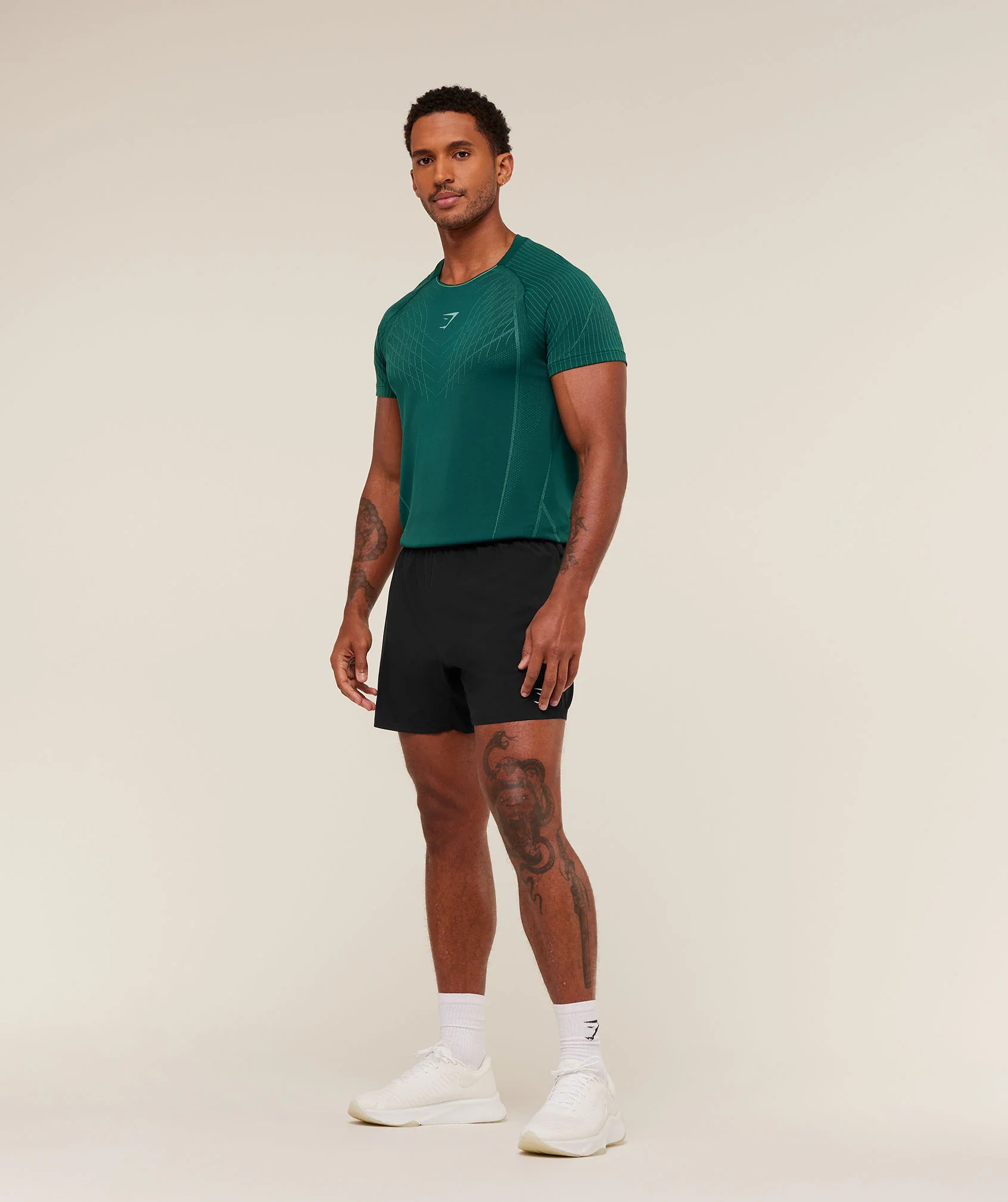 Gymshark Apex Seamless T-Shirt - Weighted Teal/Muted Teal - Image 5