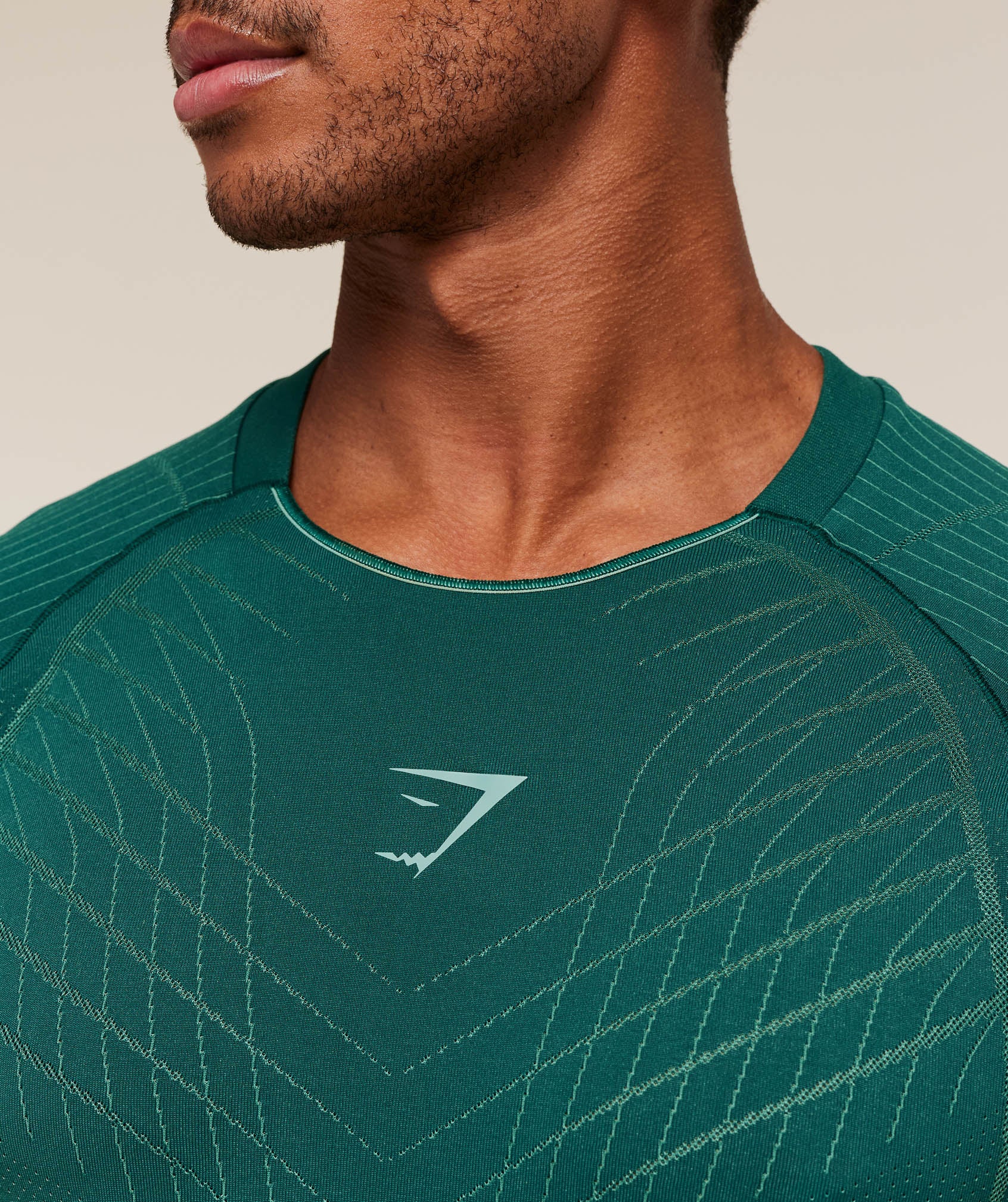Gymshark Apex Seamless T-Shirt - Weighted Teal/Muted Teal - Image 6