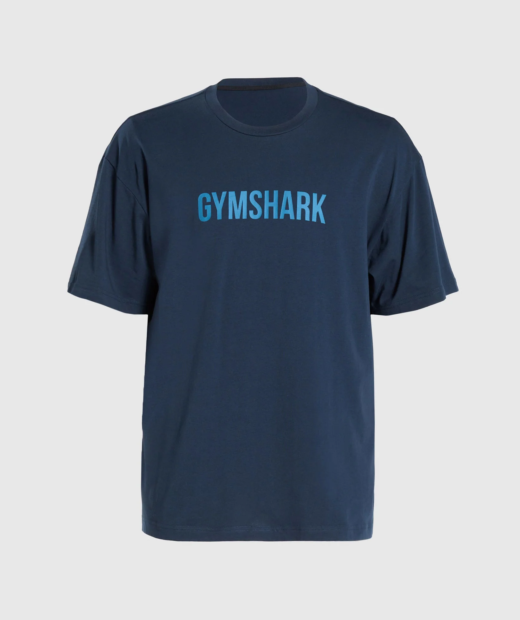 Gymshark Apollo Oversized T-Shirt - Navy - Image 3