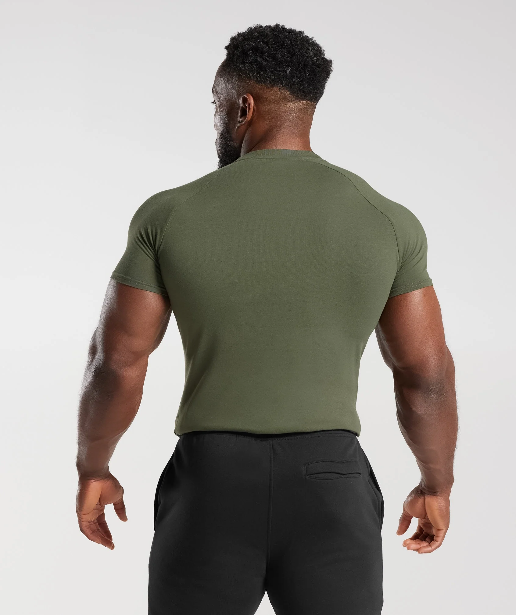 Gymshark Apollo T-Shirt - Core Olive - Image 2