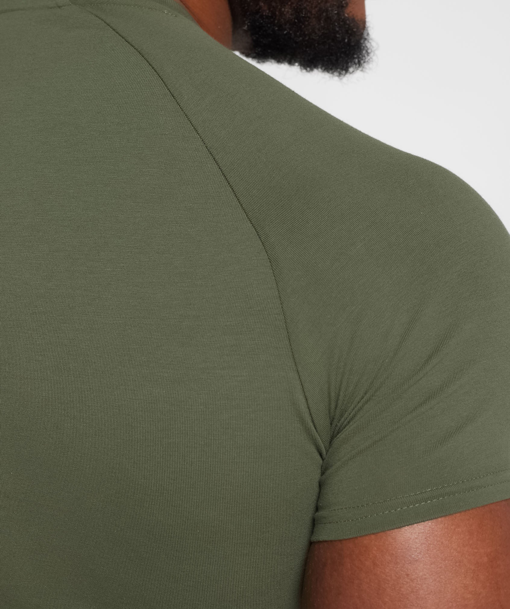 Gymshark Apollo T-Shirt - Core Olive - Image 5