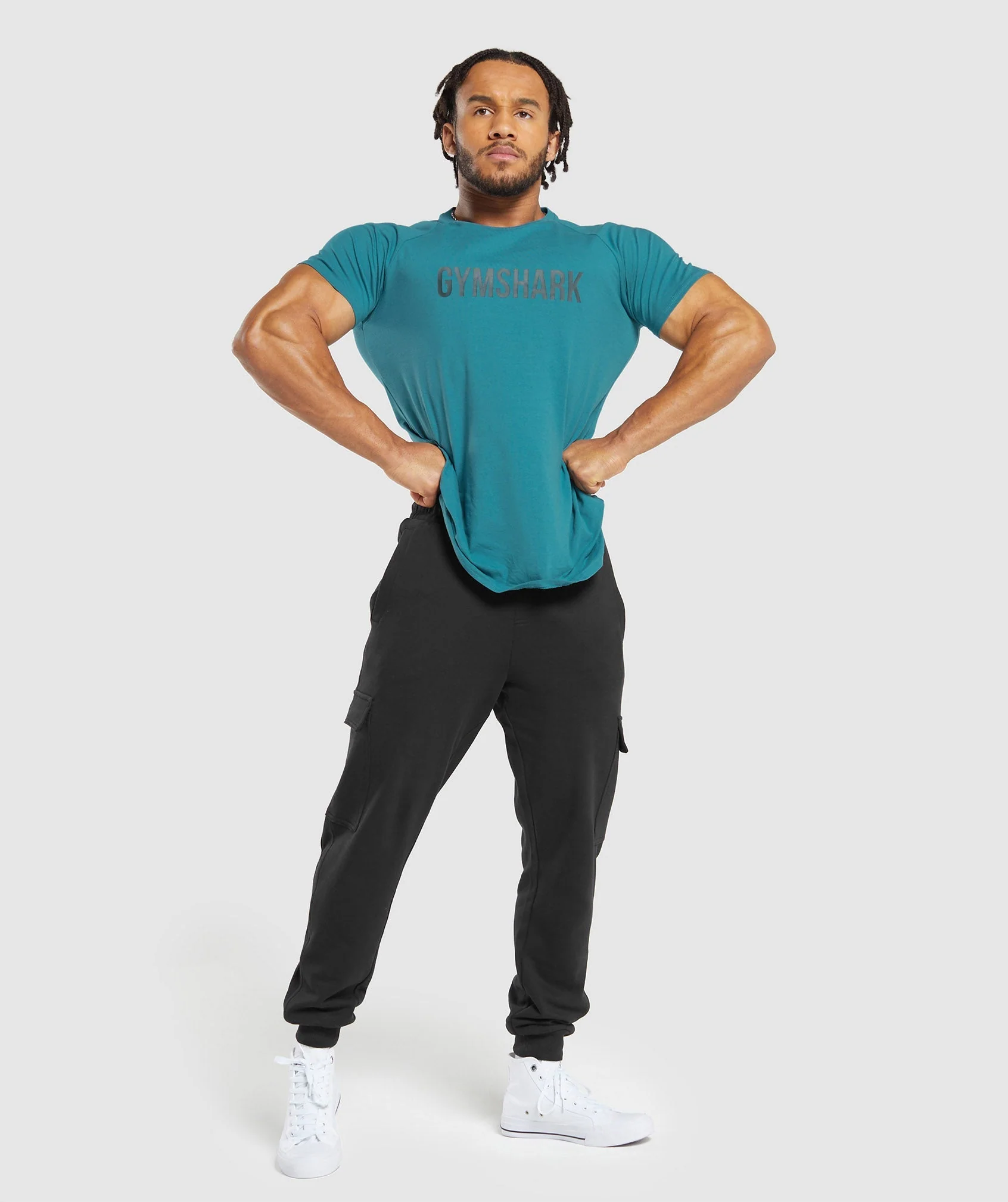 Gymshark Apollo T-Shirt - Terrace Blue - Image 4
