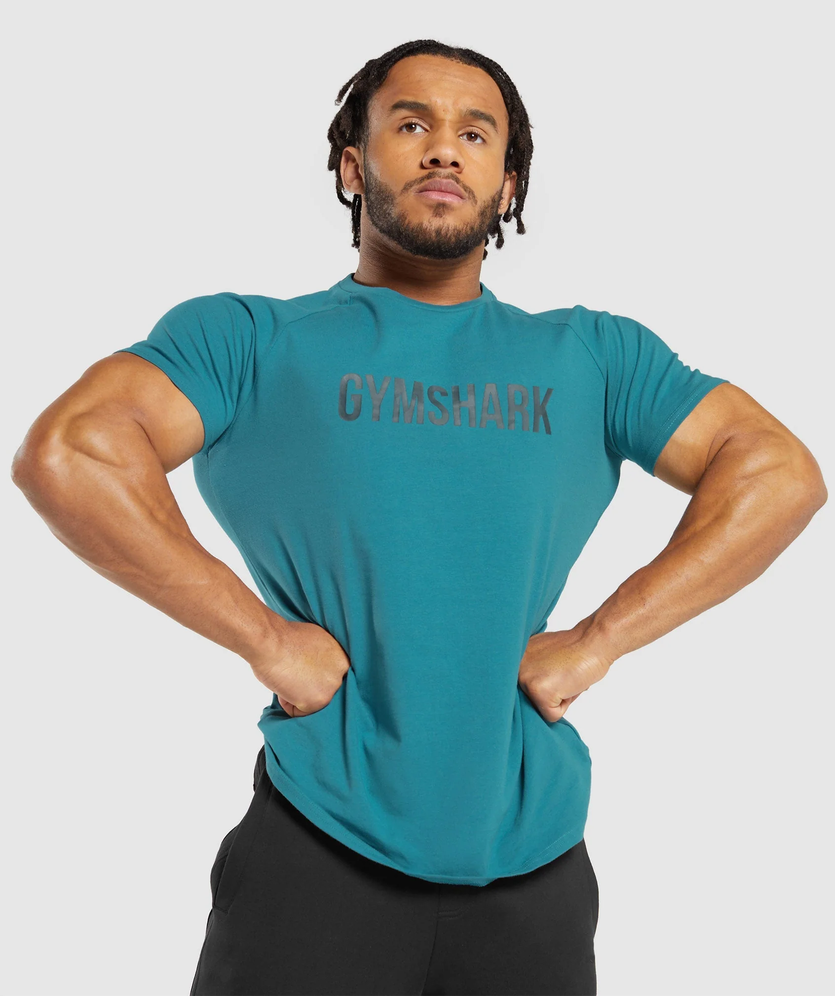 Gymshark Apollo T-Shirt - Terrace Blue - Image 6