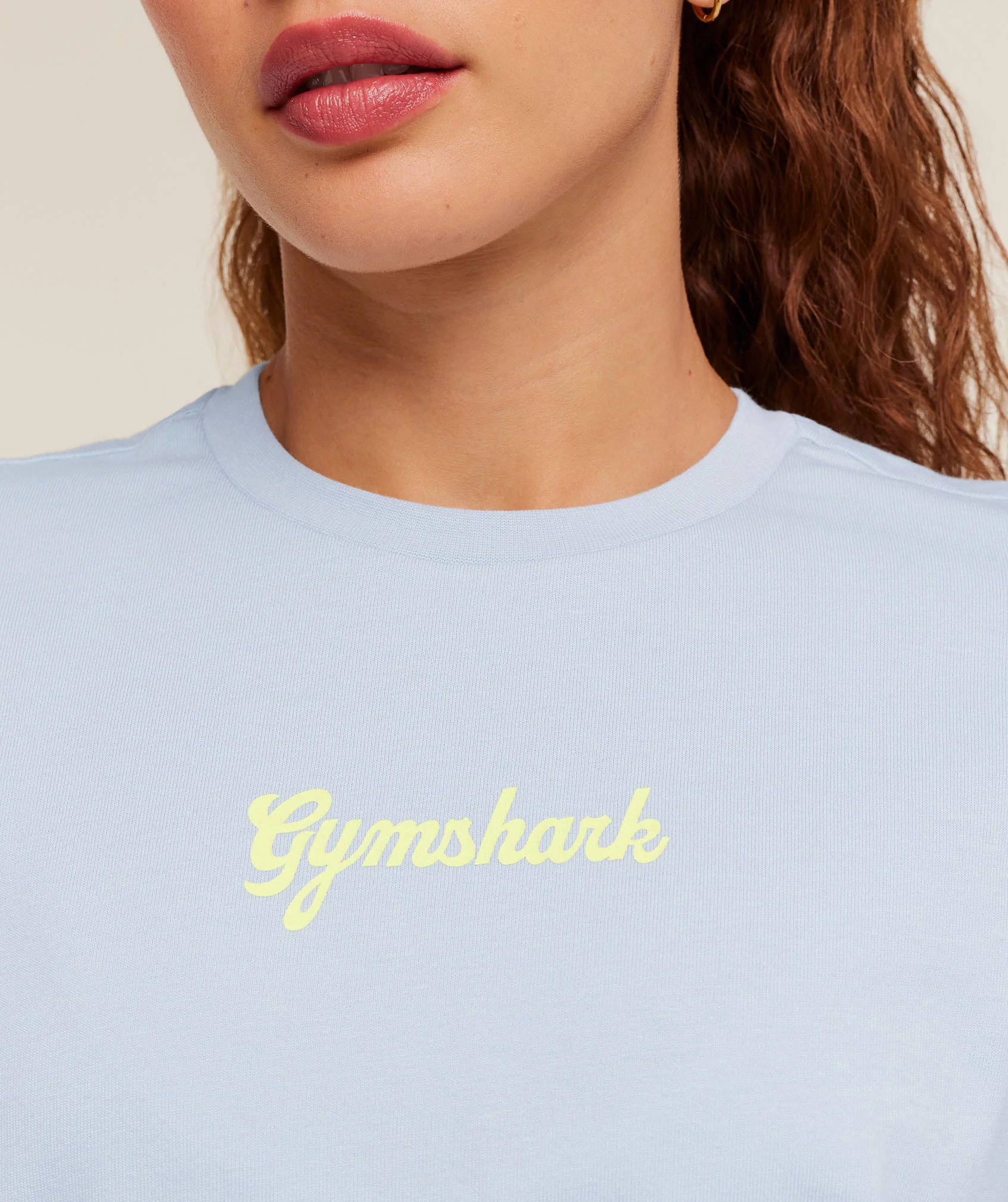 Gymshark Après-Lift Club Oversized T-Shirt - GS Smoke Blue - Image 5