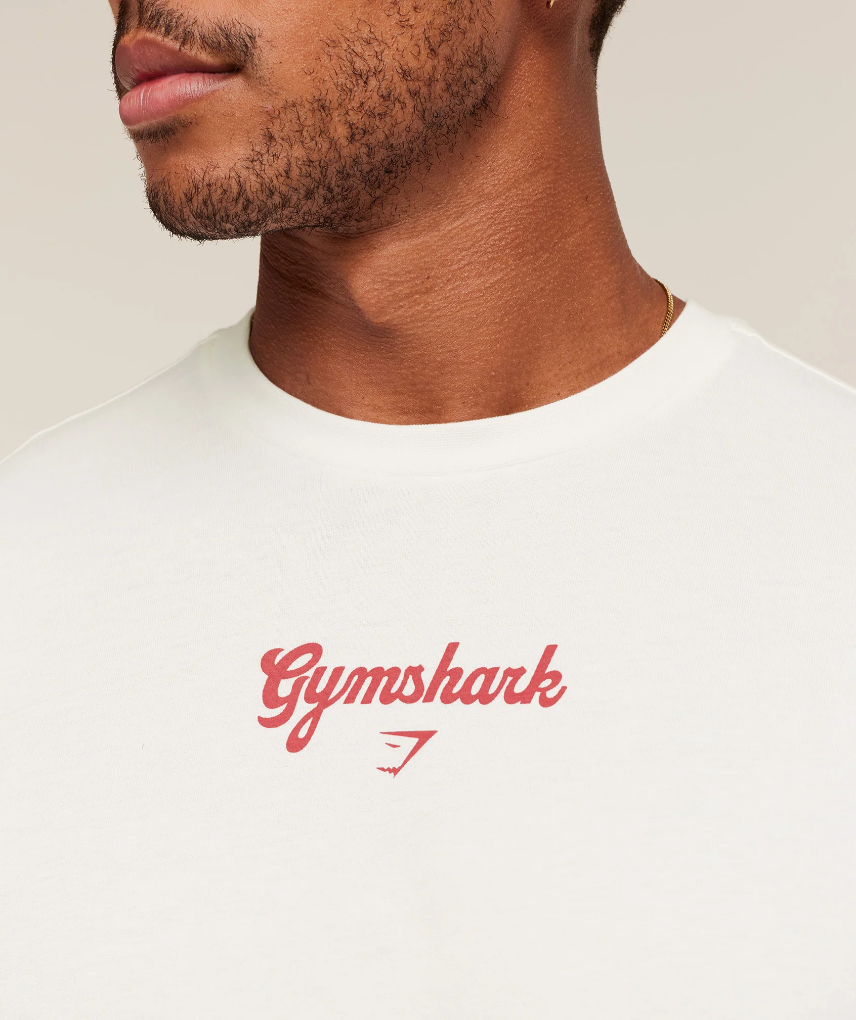 Gymshark Après-Lift Club T-Shirt - Soft White - Image 7