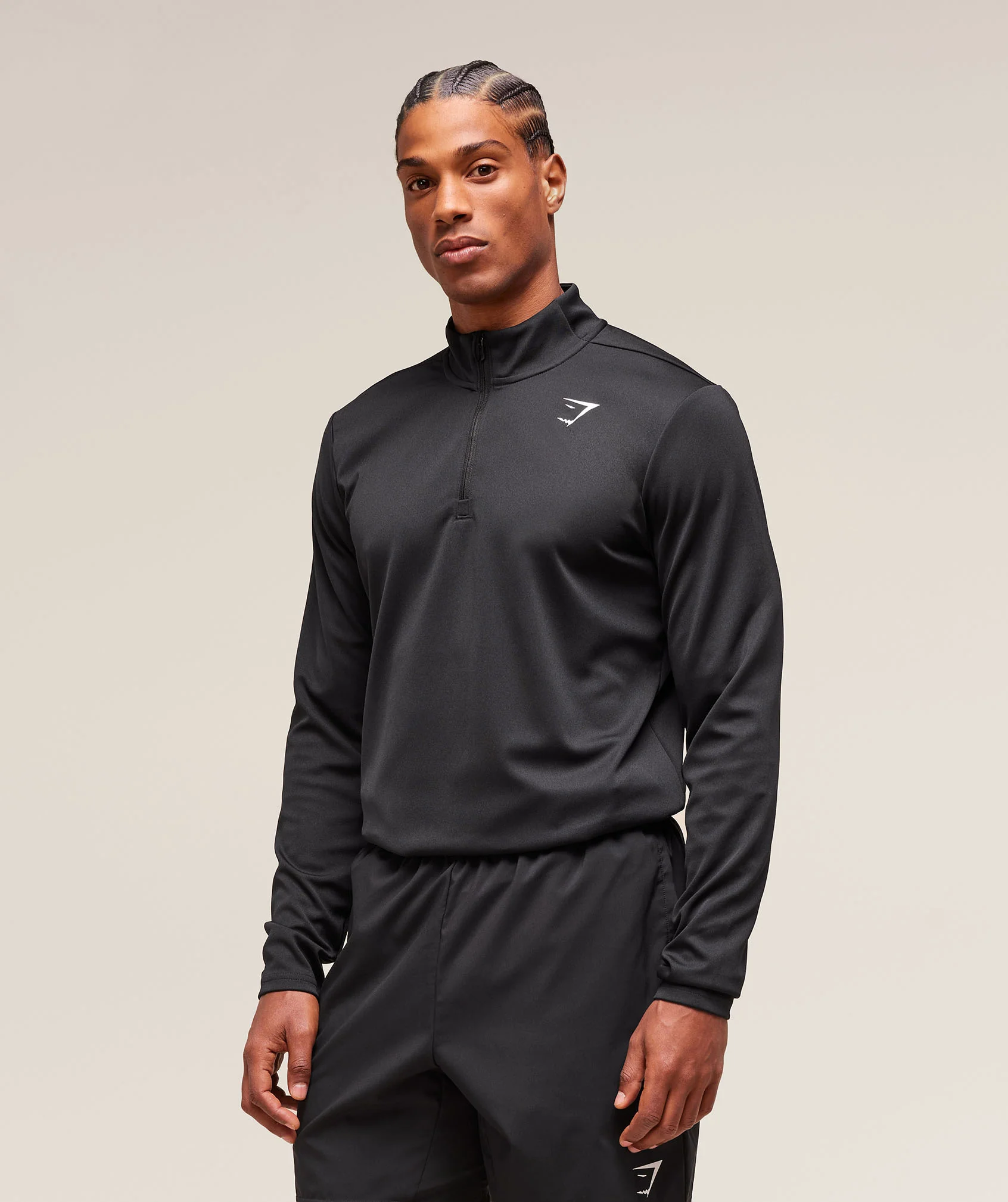 Gymshark Arrival 1/4 Zip - Black - Image 3