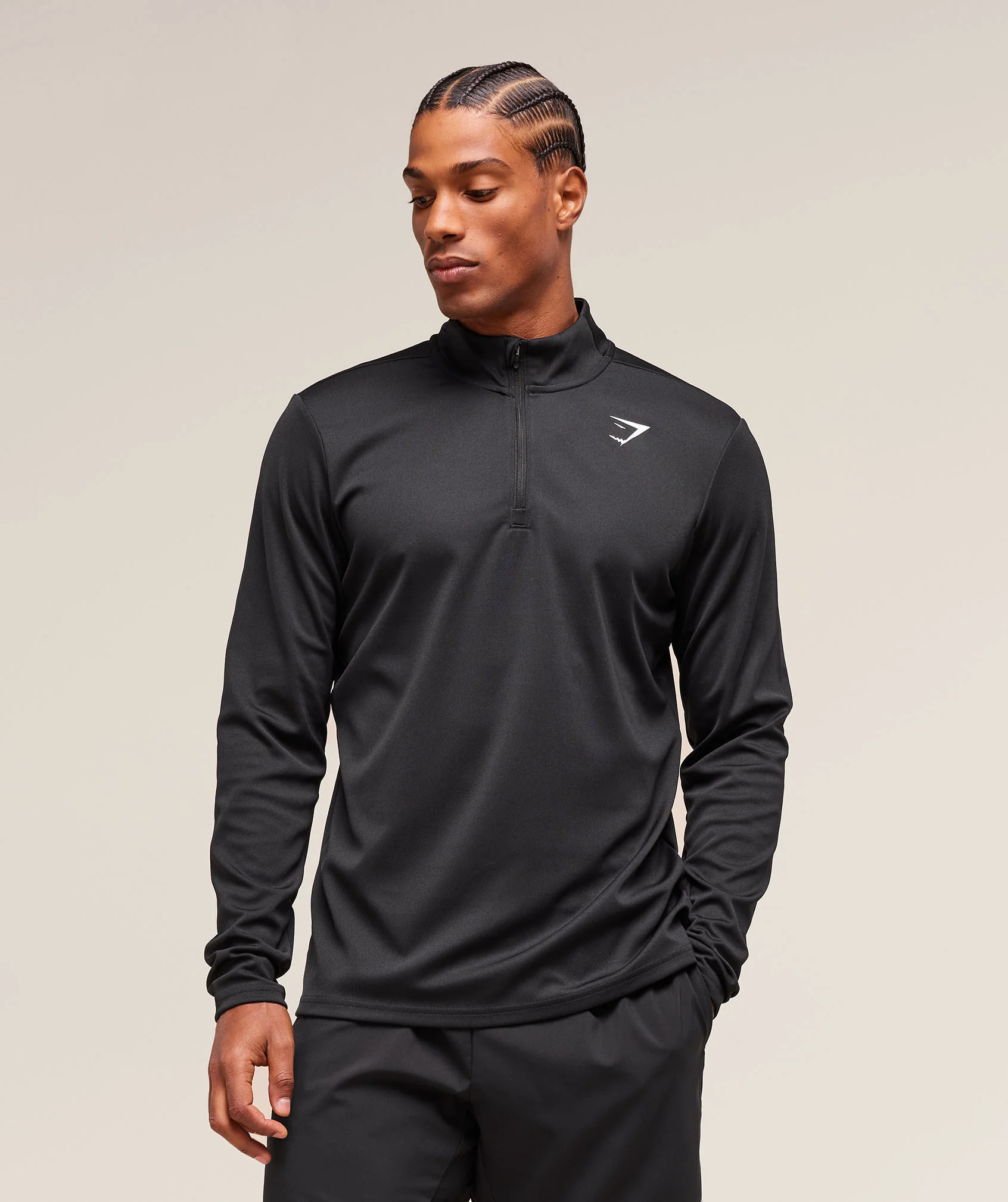 Gymshark Arrival 1/4 Zip - Black - Image 4