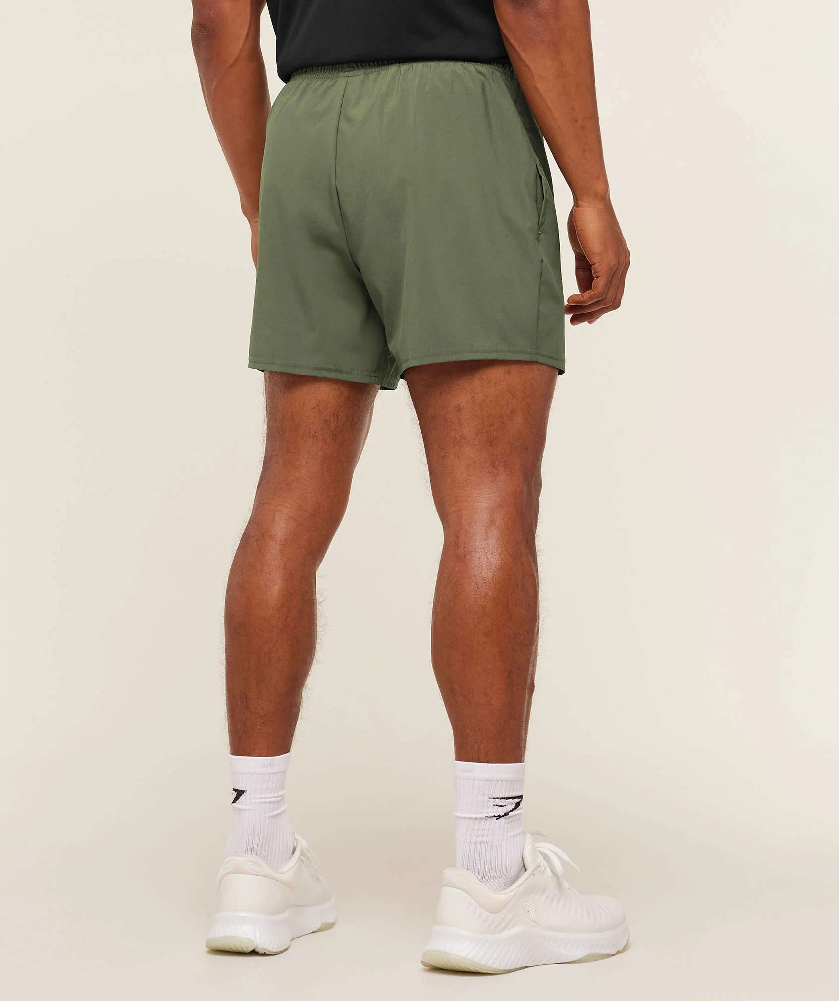 Gymshark Arrival 5" Shorts - Core Olive - Image 6