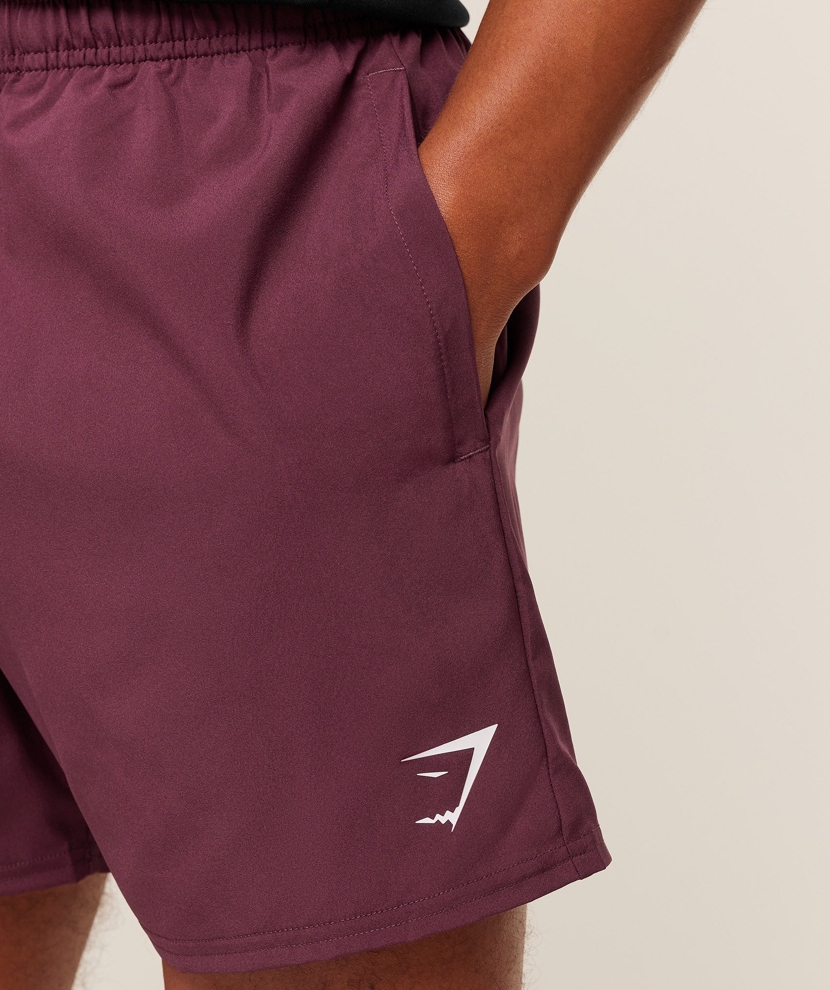 Gymshark Arrival 5" Shorts - GS Impact Burgundy - Image 5
