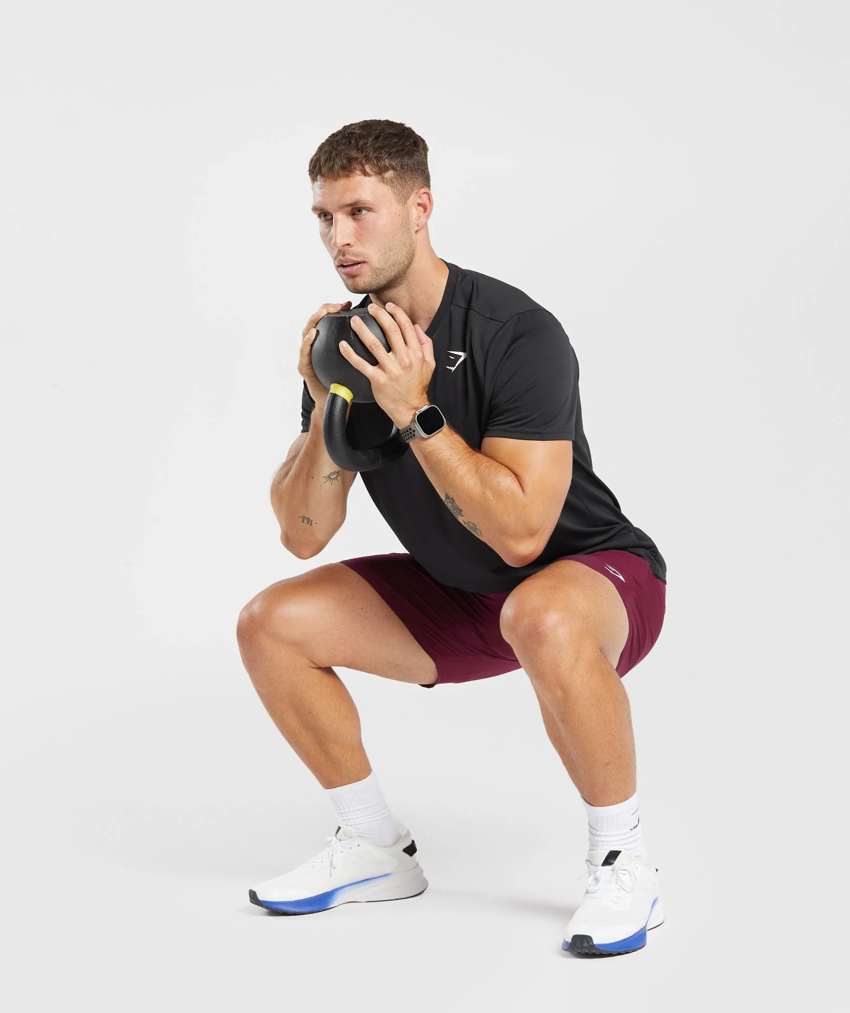 Gymshark Arrival 7" Shorts - Plum Pink - Image 4