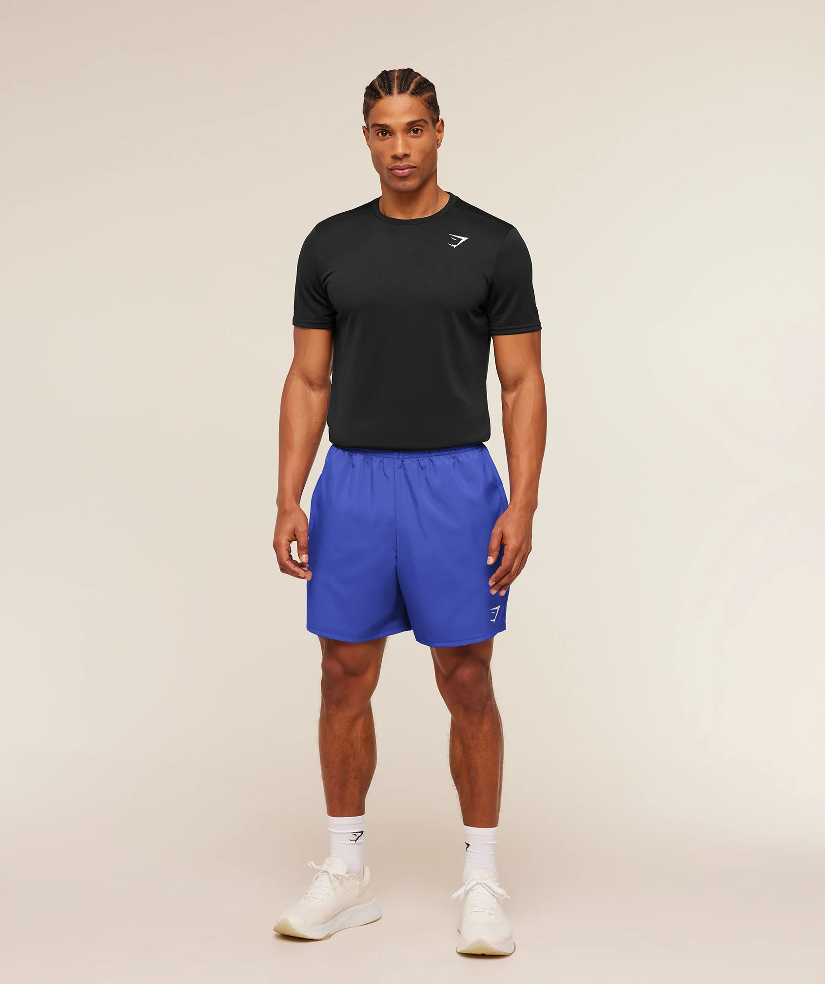 Gymshark Arrival 7" Shorts - Force Blue - Image 4