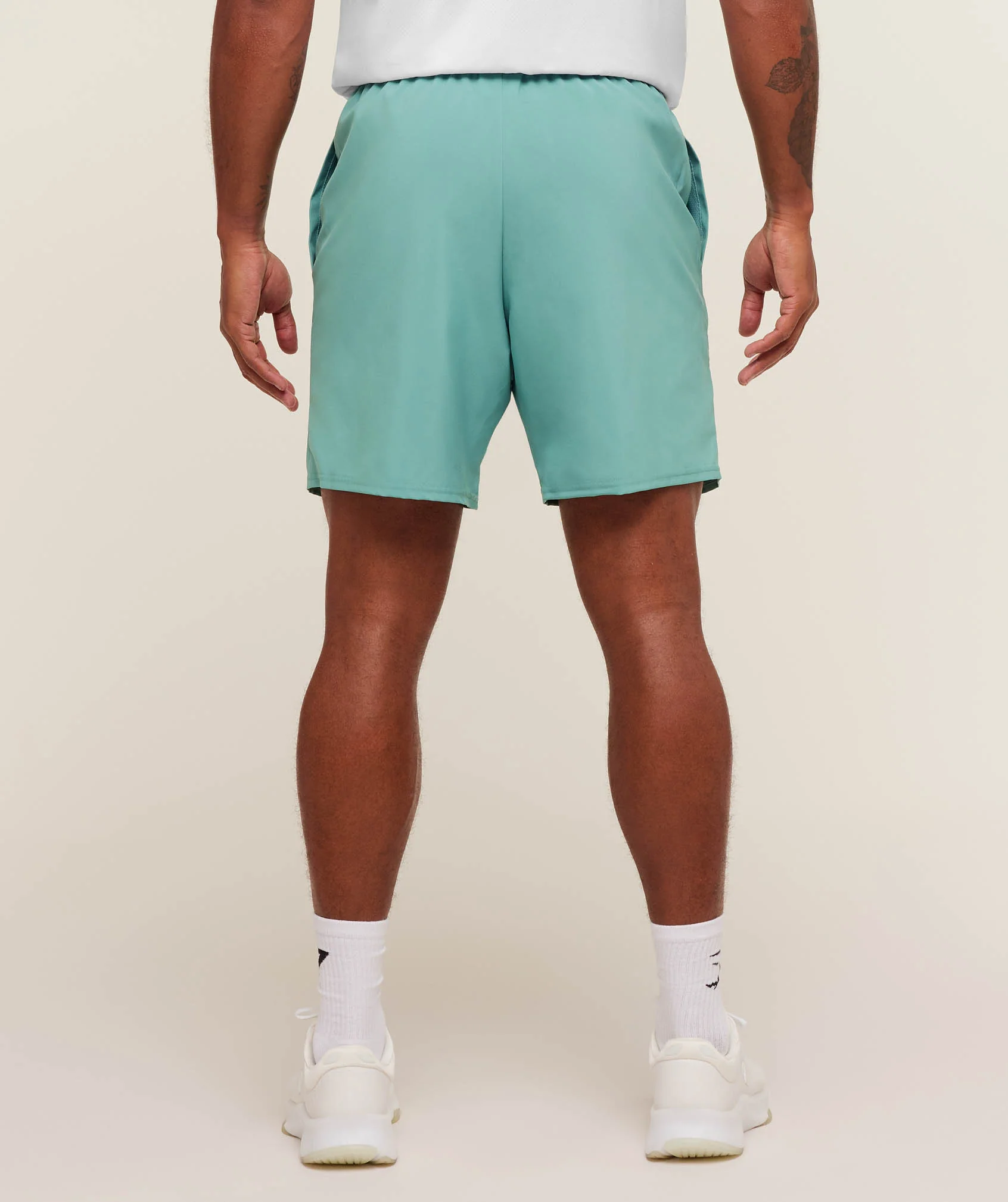 Gymshark Arrival 7" Shorts - Muted Teal - Image 3