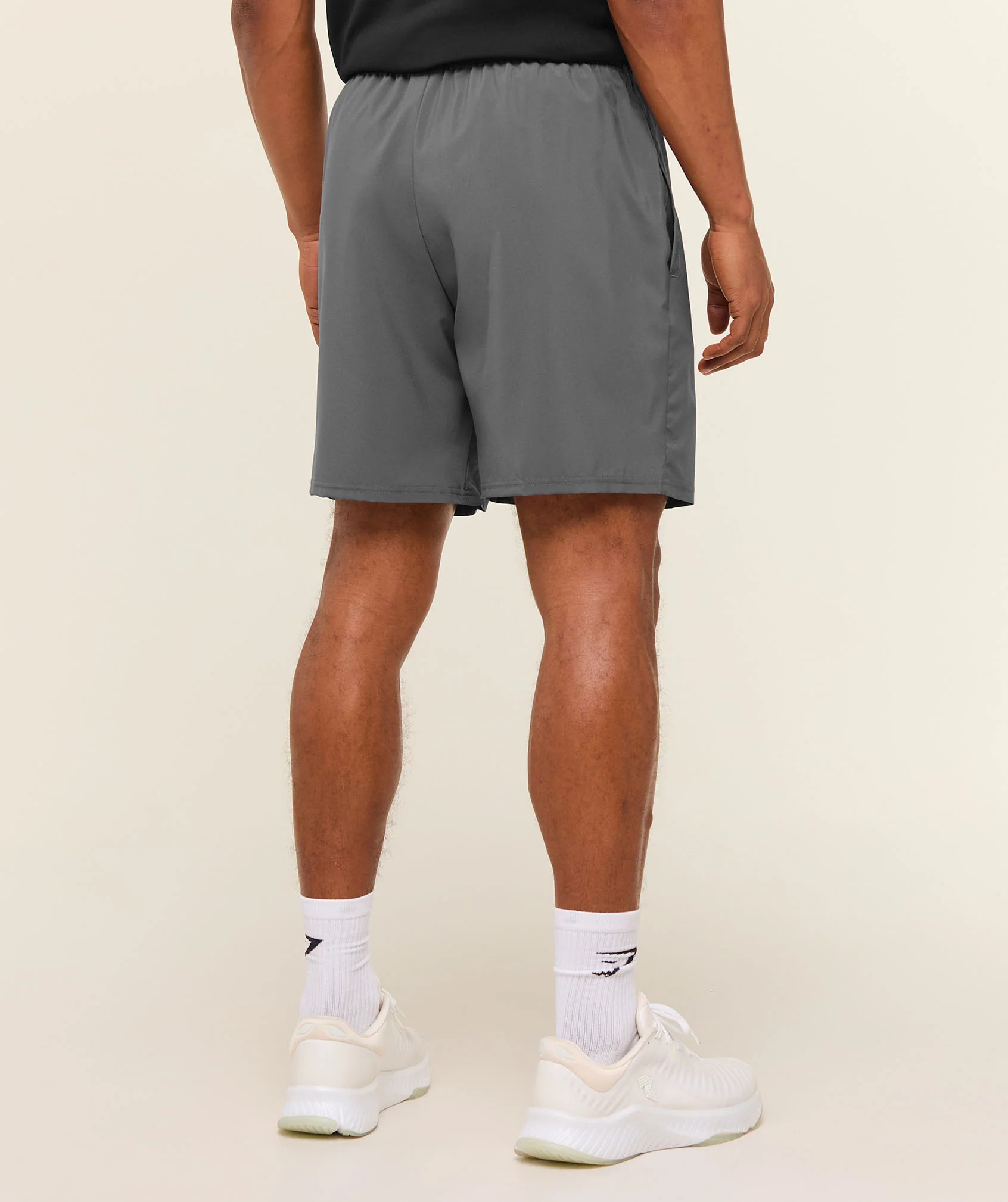 Gymshark Arrival 7" Shorts - Silhouette Grey - Image 5