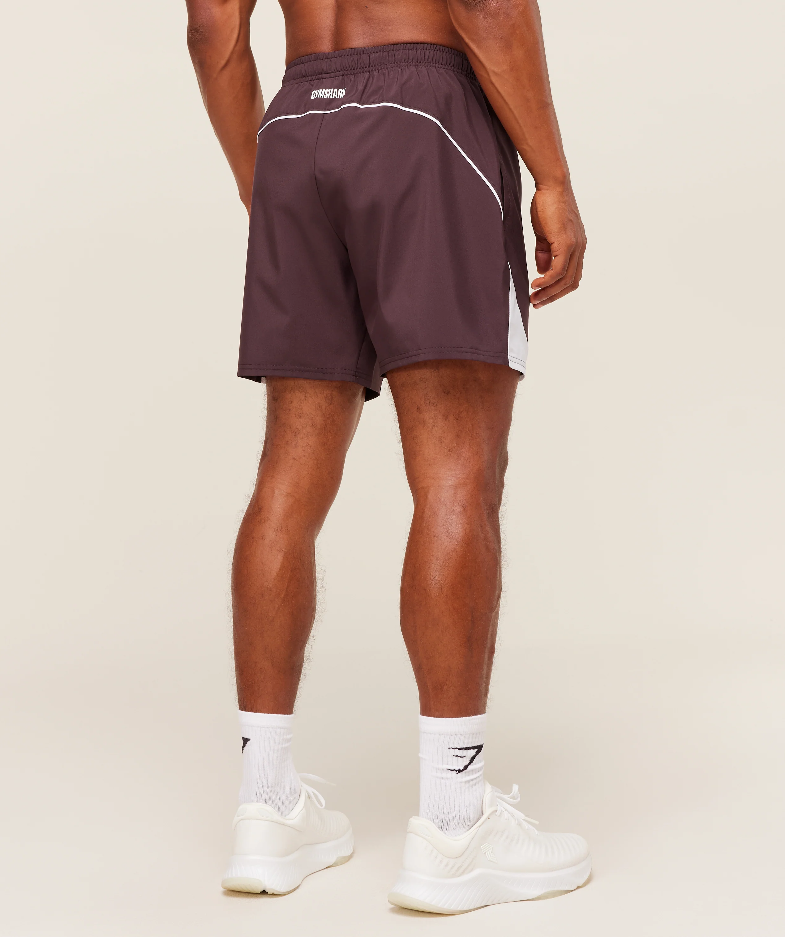 Gymshark Arrival Block 6" Shorts - Cherry Purple - Image 2
